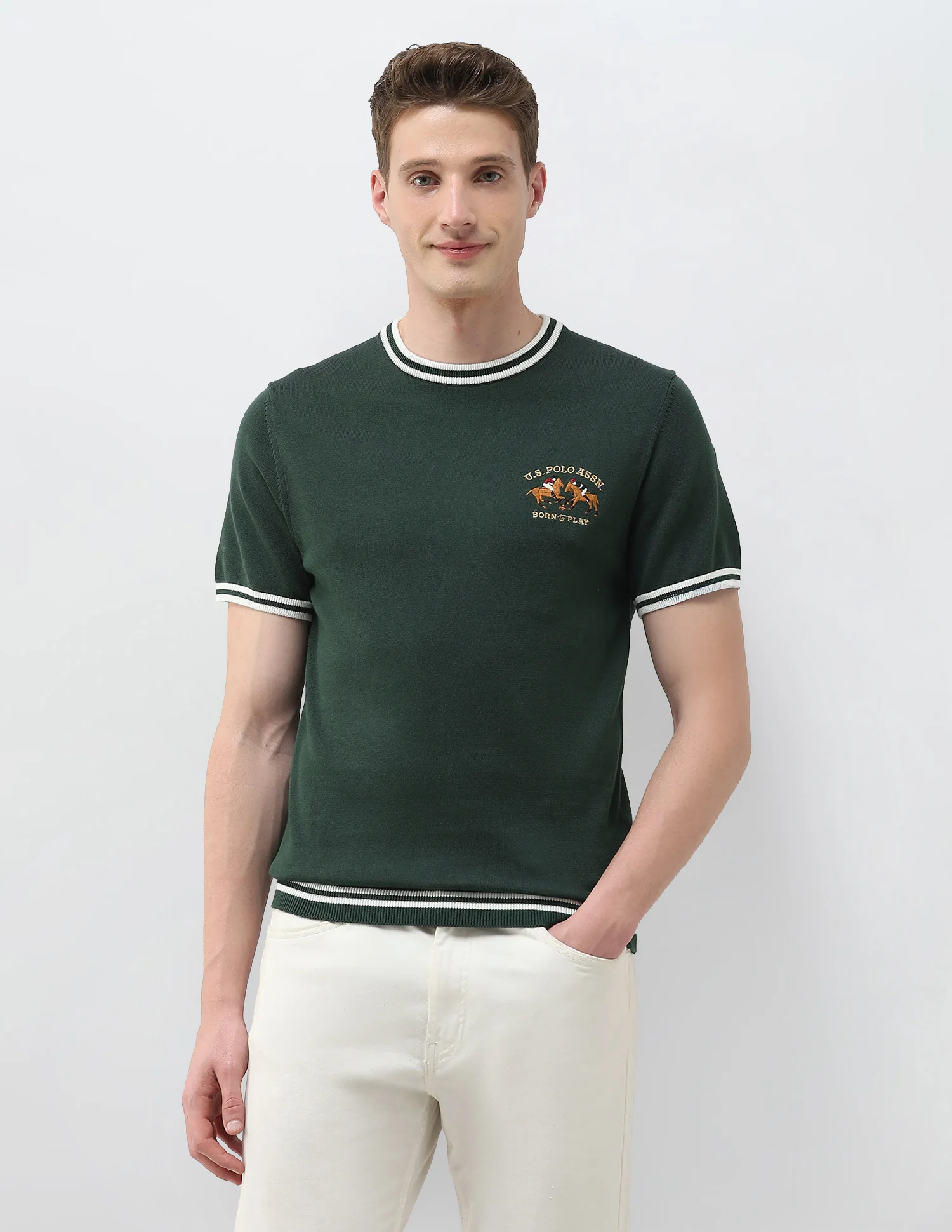 Solid Slim Fit T-Shirt - Image 6