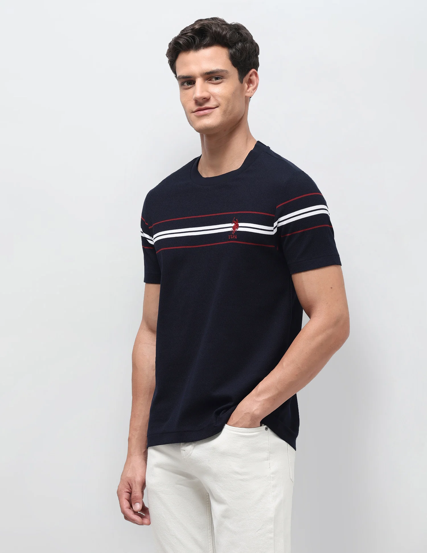 Solid Slim Fit T-Shirt - Image 4