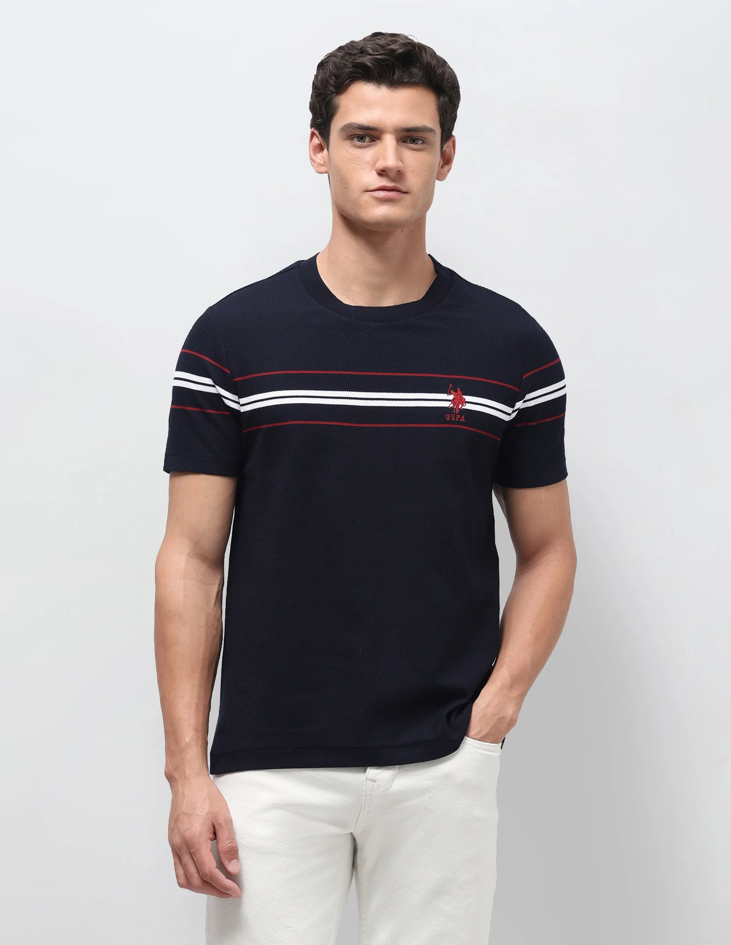 Solid Slim Fit T-Shirt - Image 6