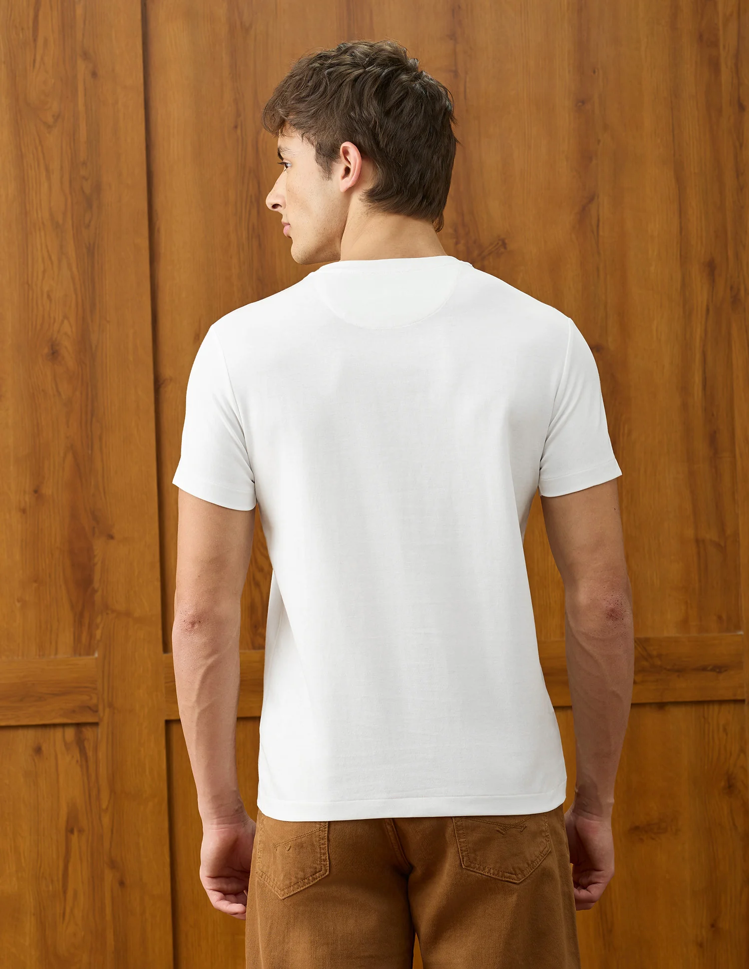 Solid Slim Fit T-Shirt - Image 5