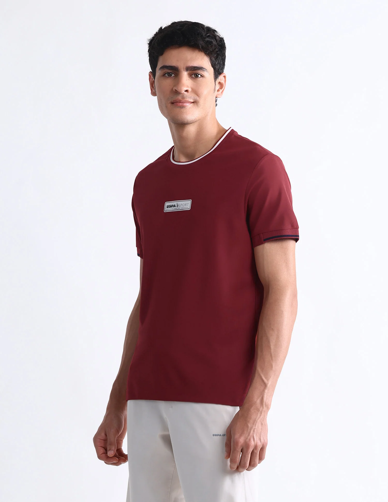 Solid Slim Fit T-Shirt - Image 4