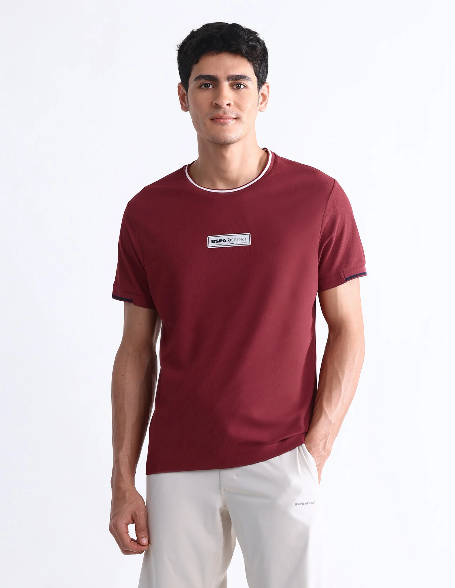 Solid Slim Fit T-Shirt - Image 6