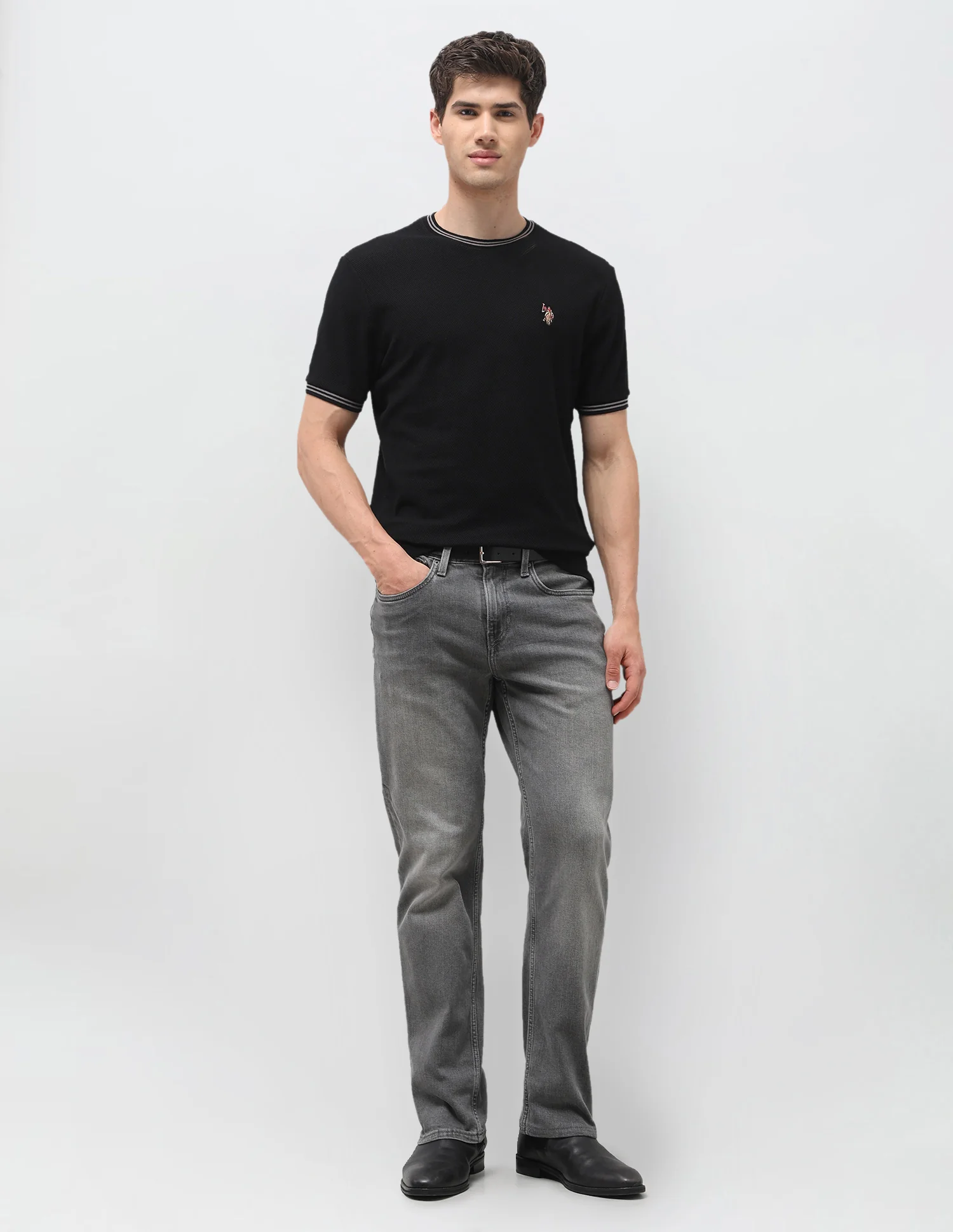 Solid Slim Fit T-Shirt - Image 3