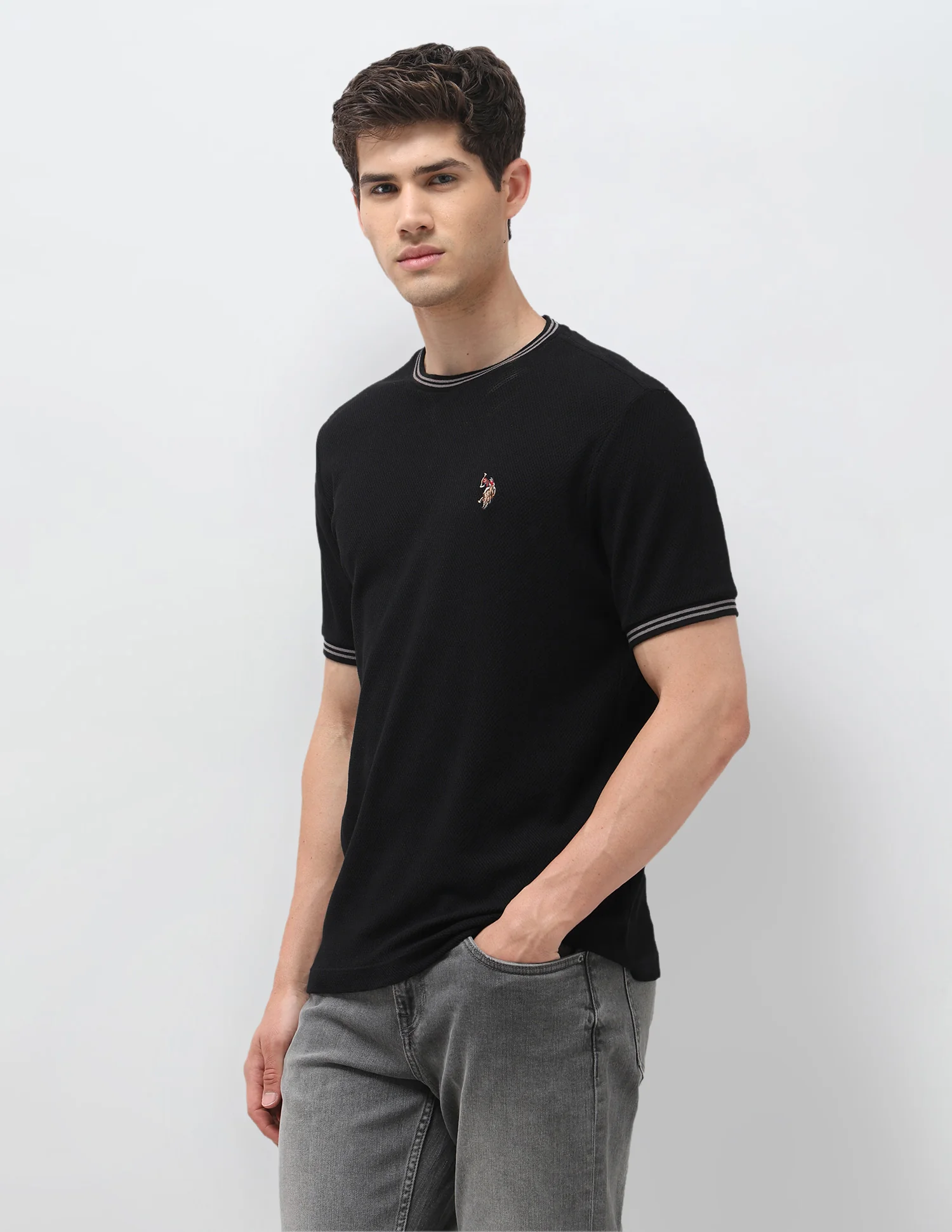 Solid Slim Fit T-Shirt - Image 4