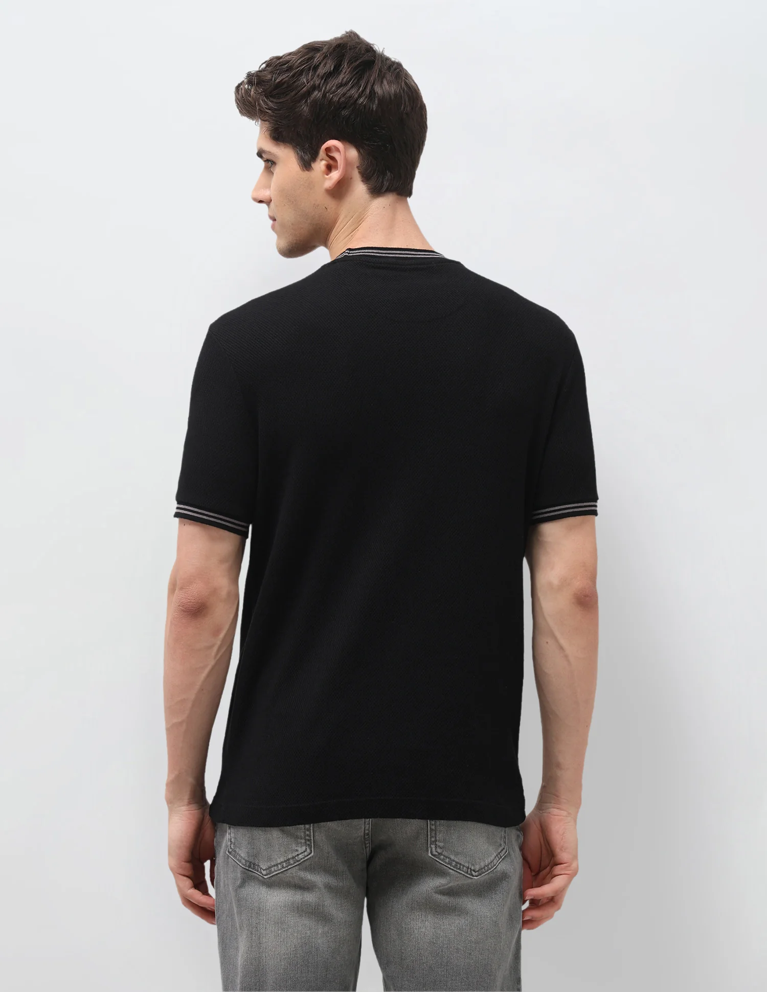 Solid Slim Fit T-Shirt - Image 5