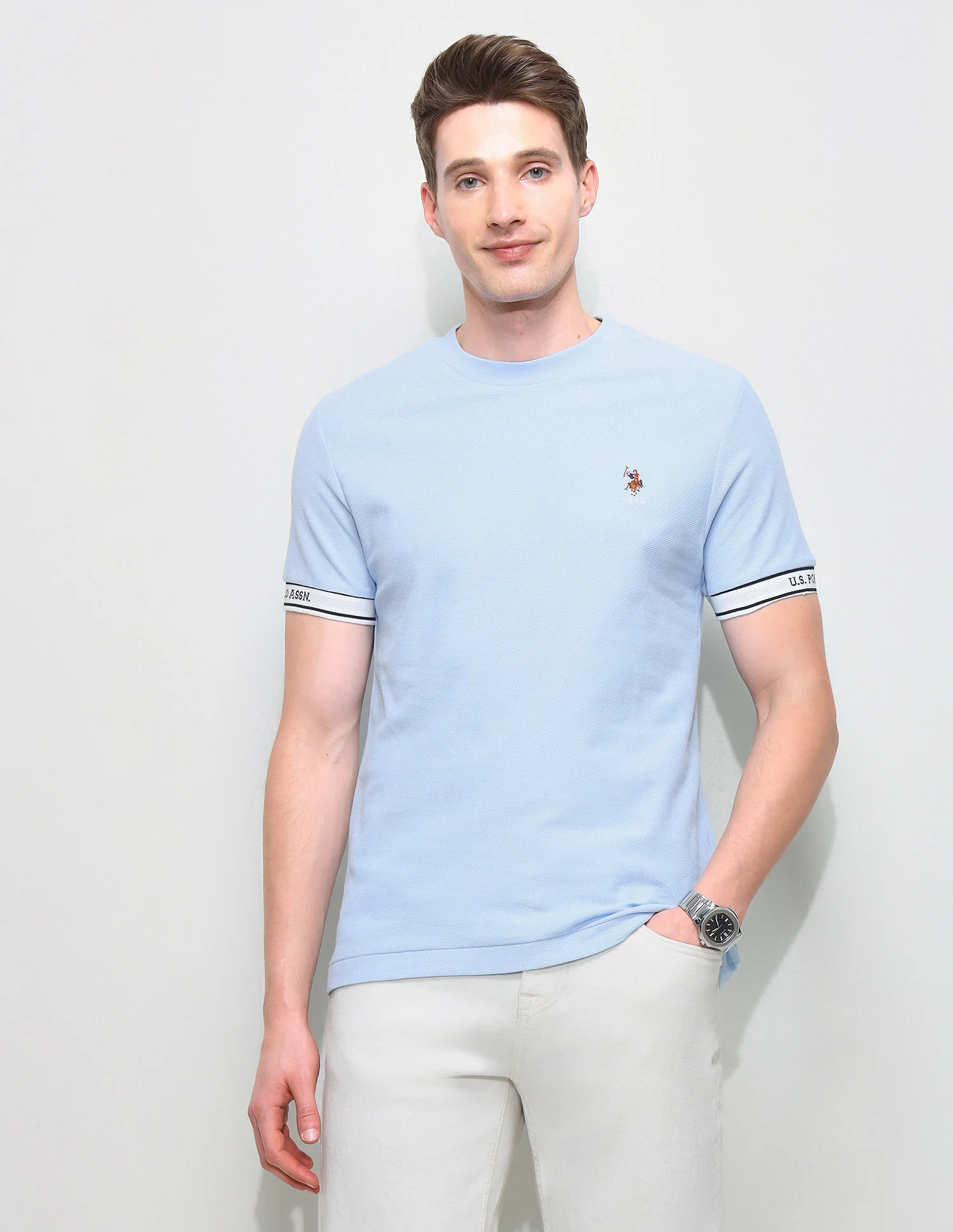 Solid Slim Fit T-Shirt