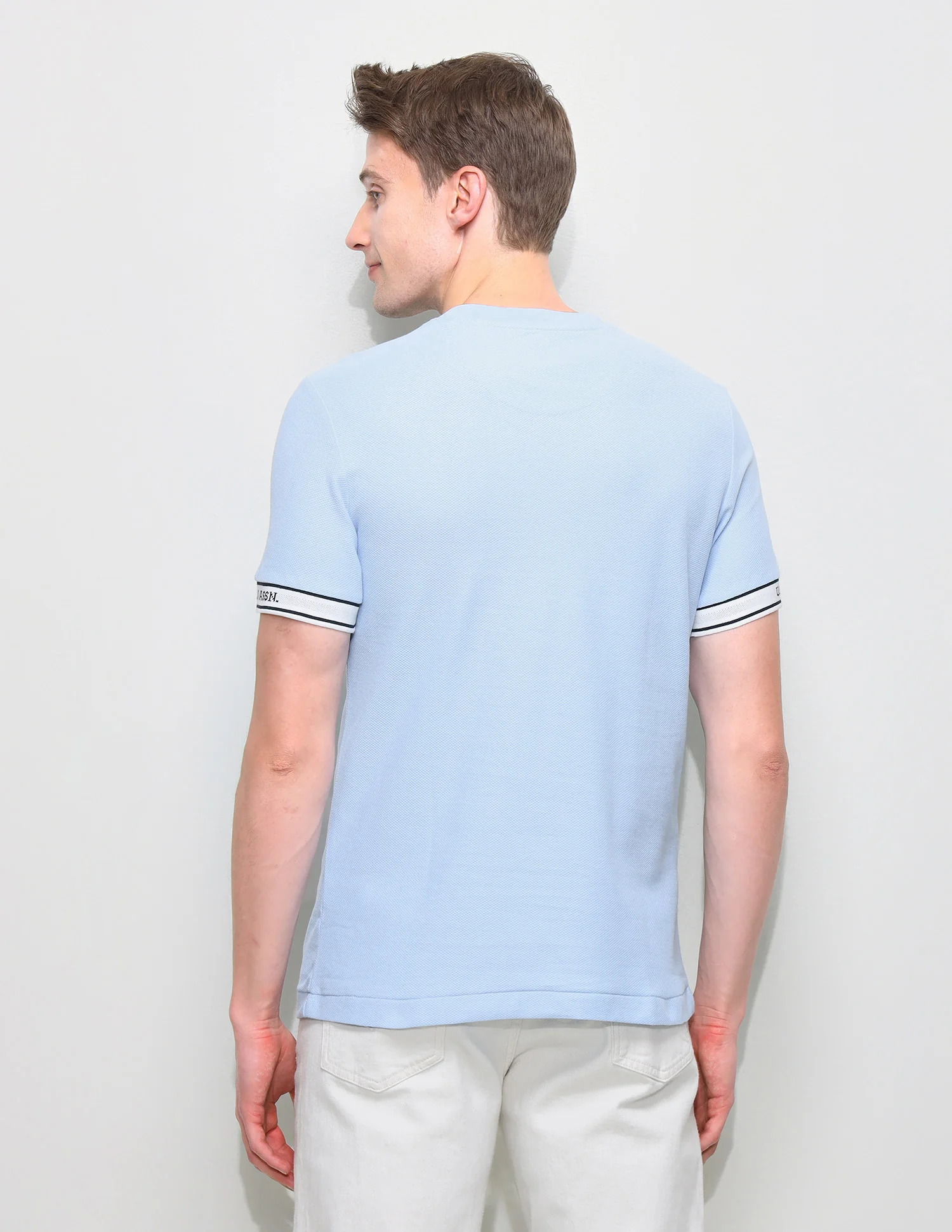 Solid Slim Fit T-Shirt - Image 5