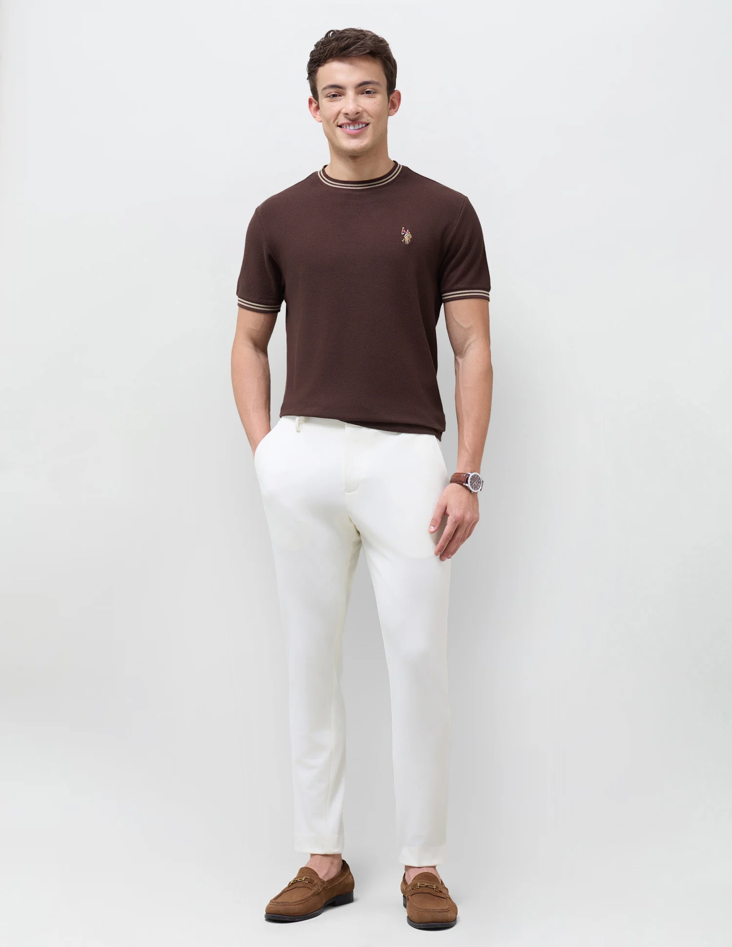 Solid Slim Fit T-Shirt - Image 3