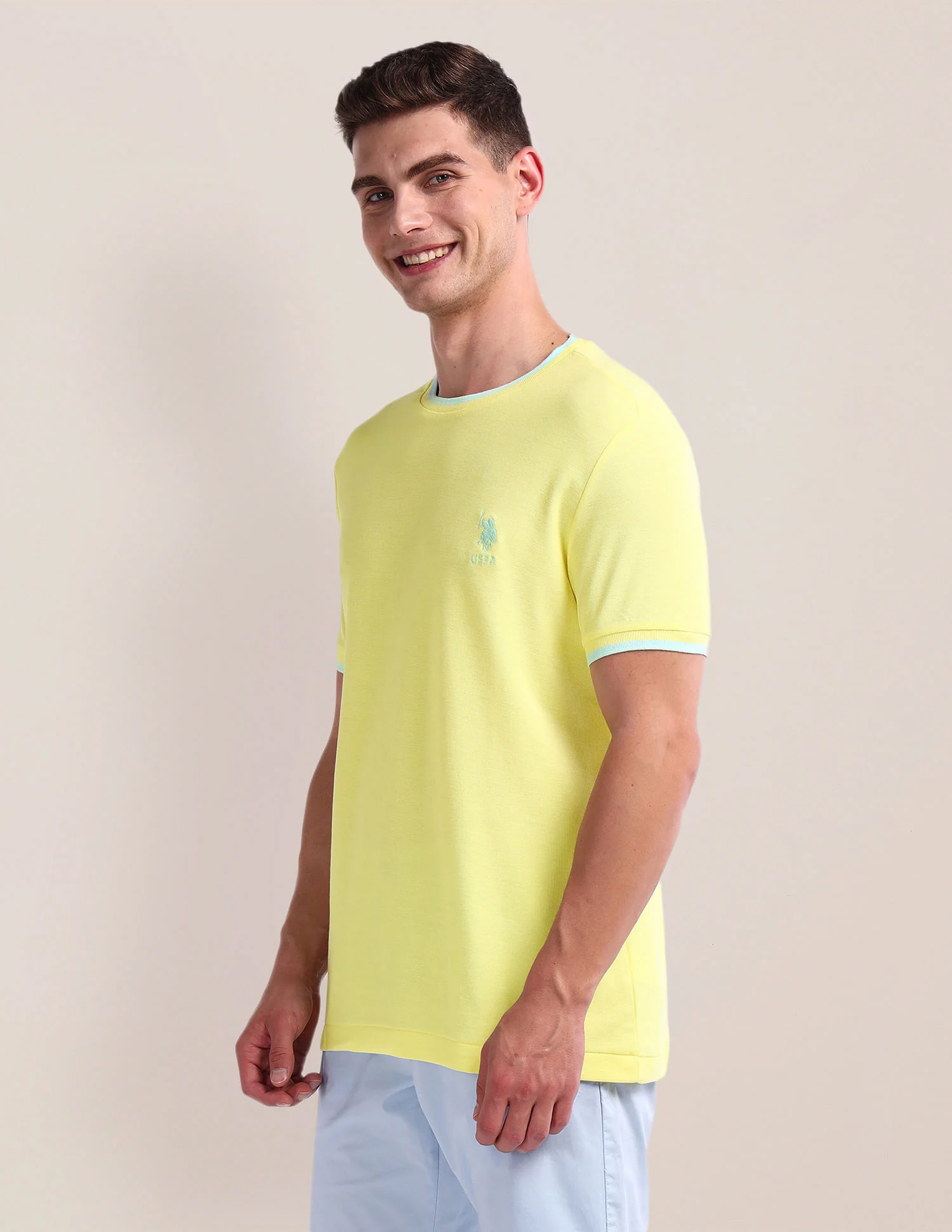 Solid Slim Fit T-Shirt - Image 4