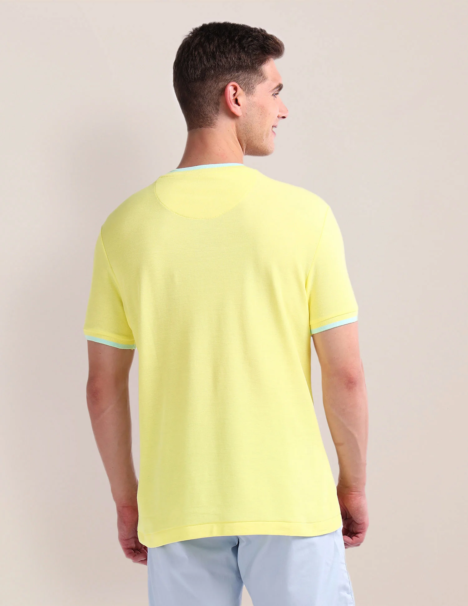 Solid Slim Fit T-Shirt - Image 5
