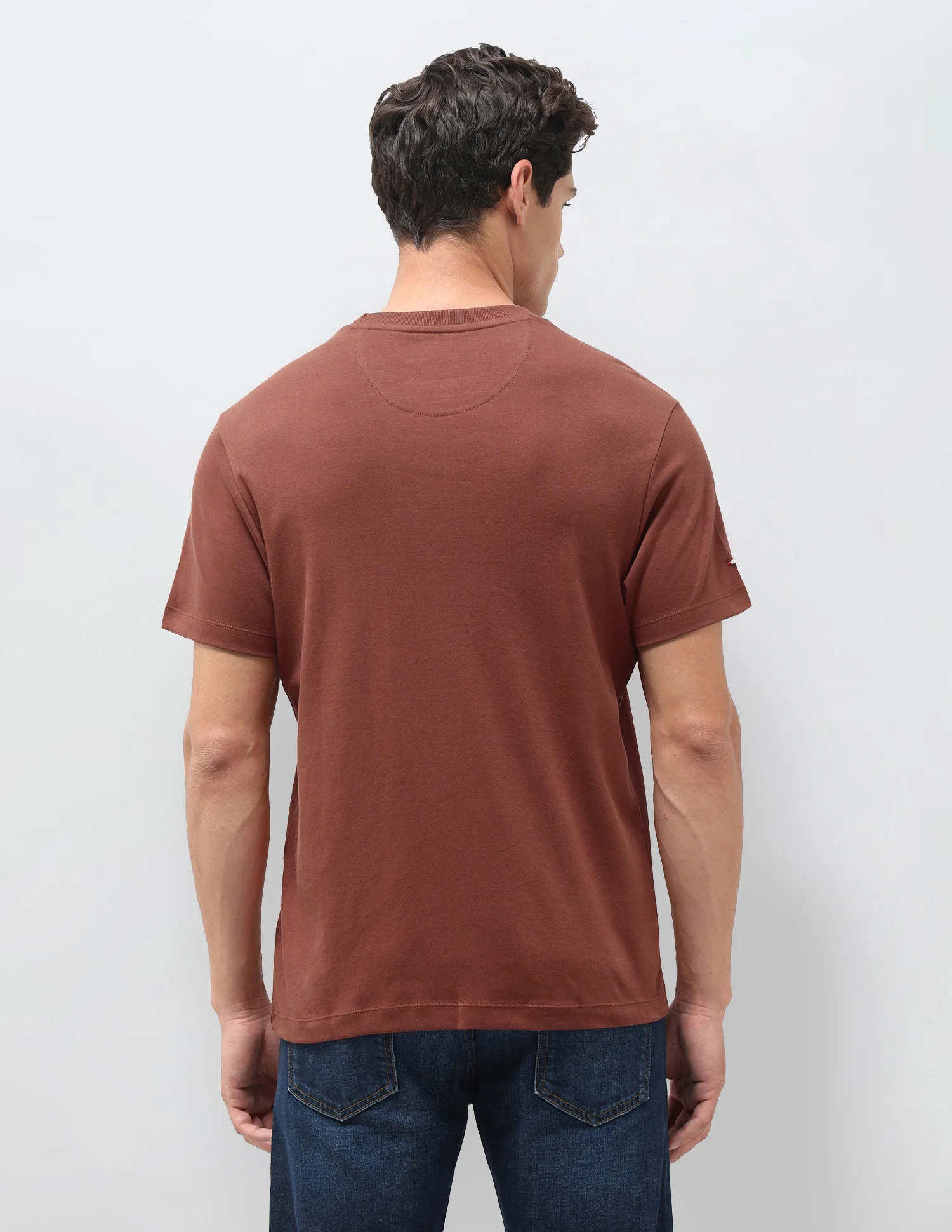 Solid Slim Fit T-Shirt - Image 5