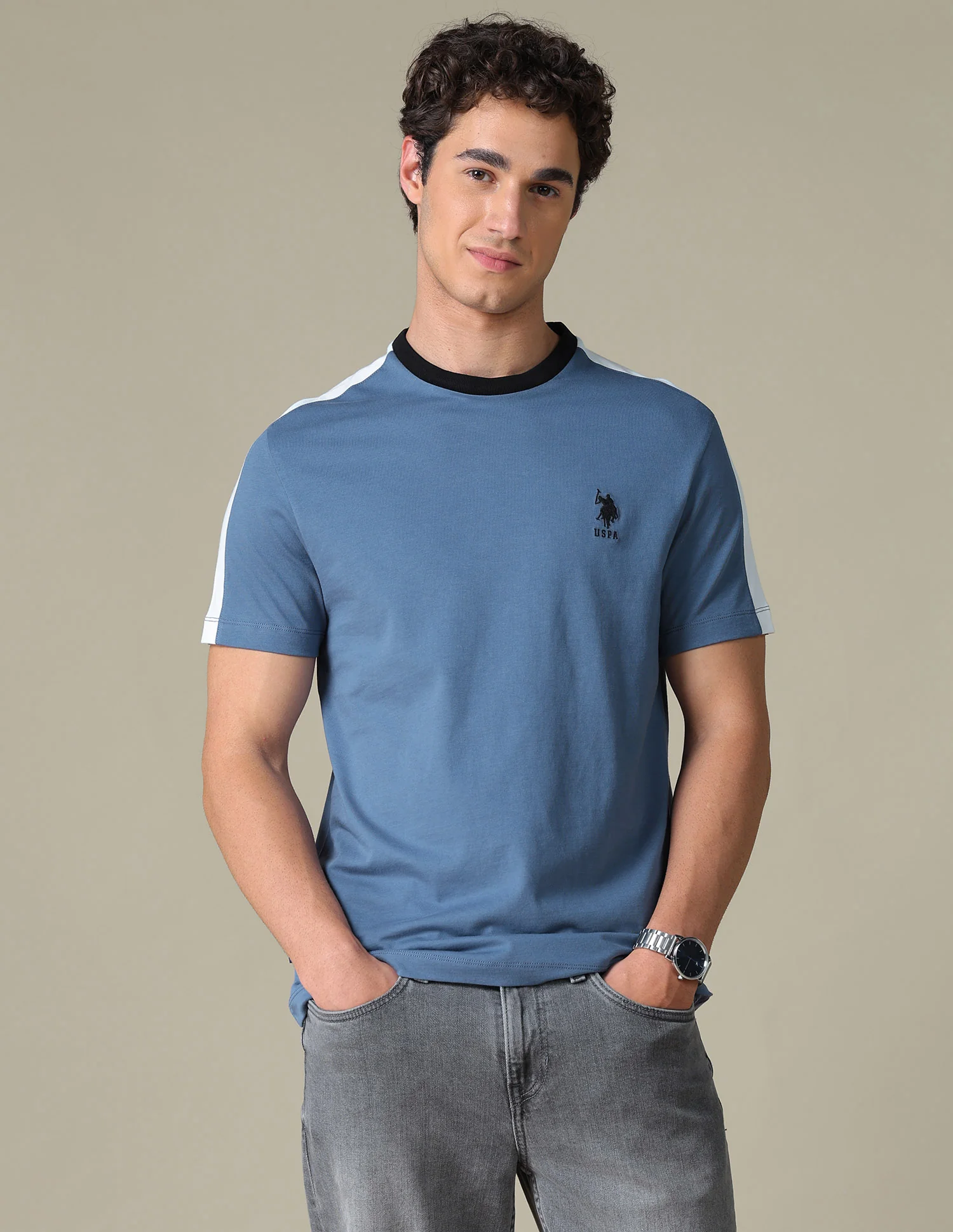 Solid Slim Fit T-Shirt