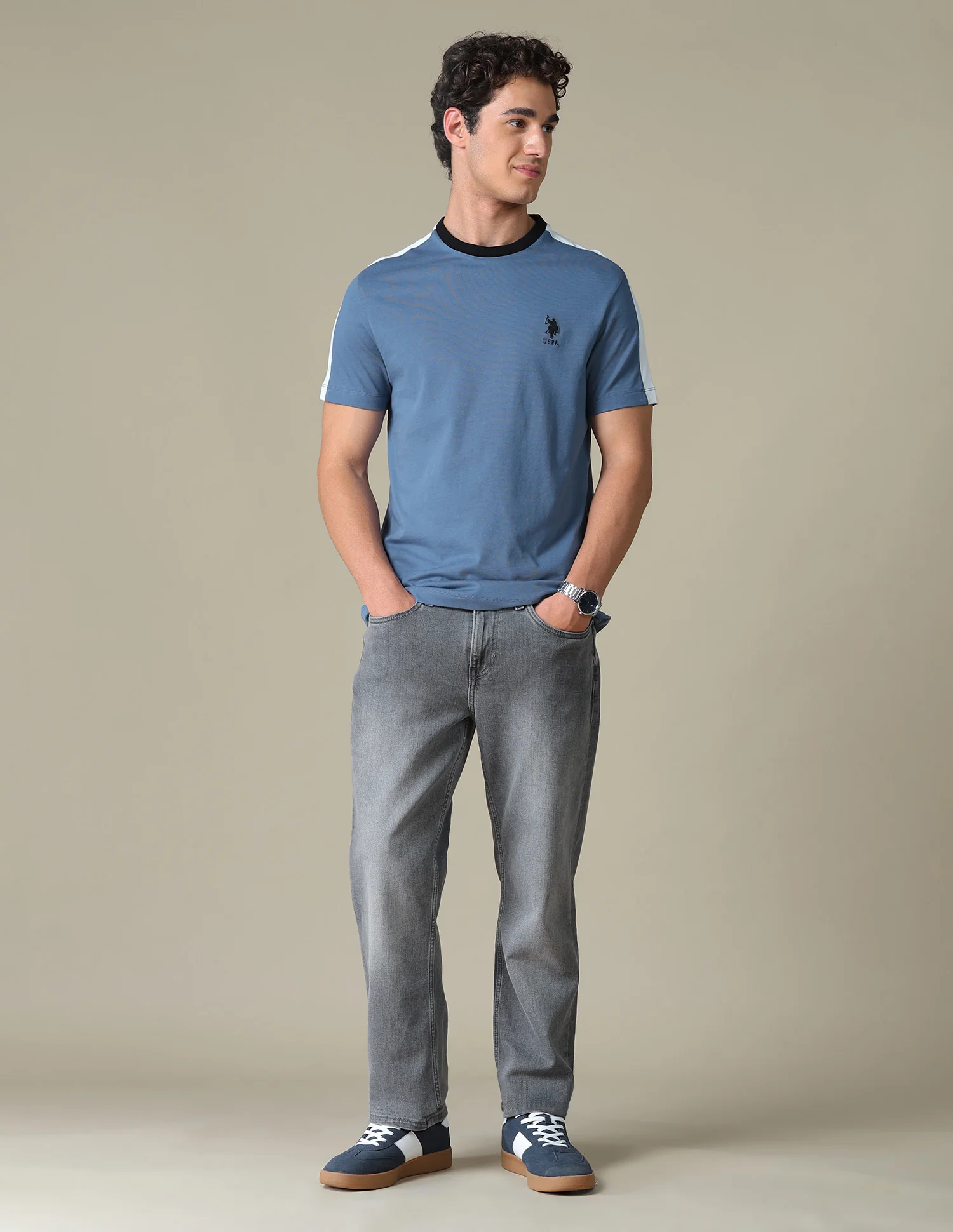 Solid Slim Fit T-Shirt - Image 3