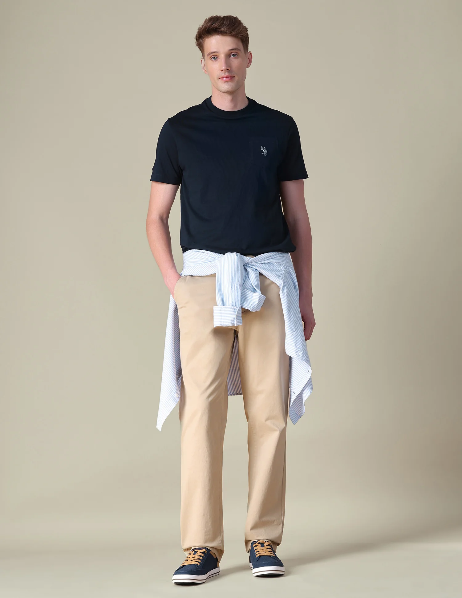 Solid Slim Fit T-Shirt - Image 3
