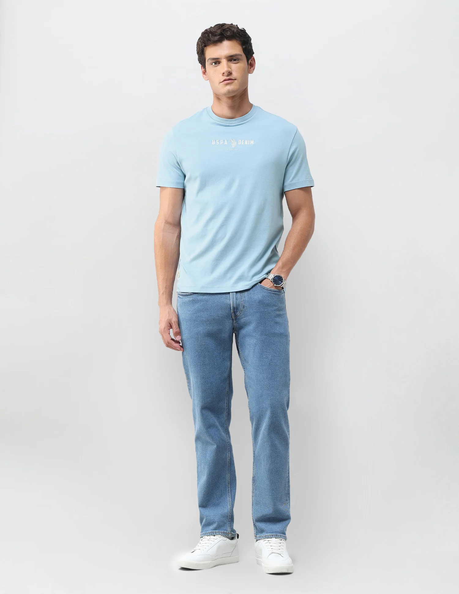 Solid Slim Fit T-Shirt - Image 3