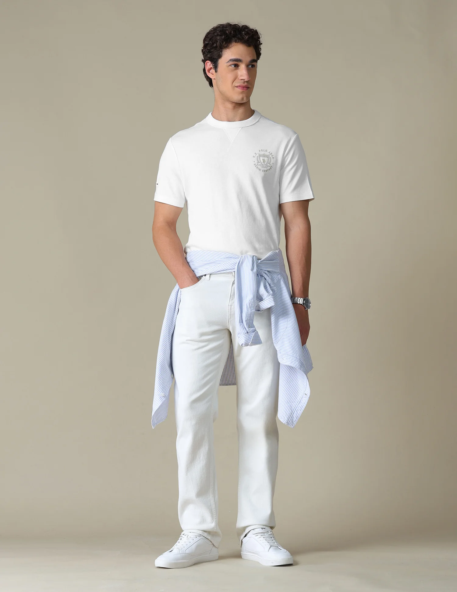 Solid Slim Fit T-Shirt - Image 3