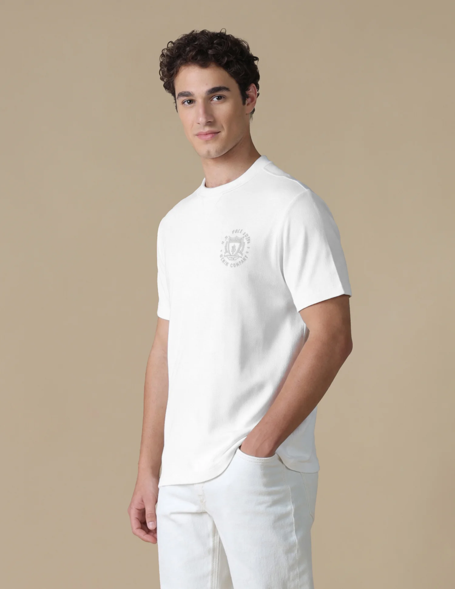 Solid Slim Fit T-Shirt - Image 4
