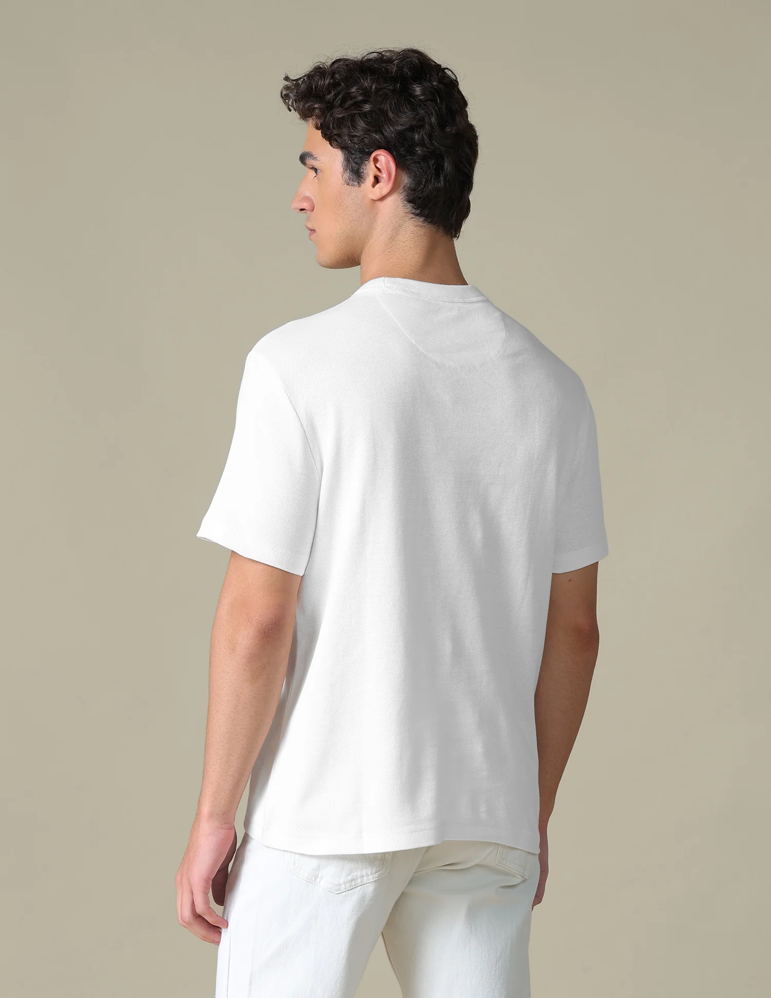Solid Slim Fit T-Shirt - Image 5