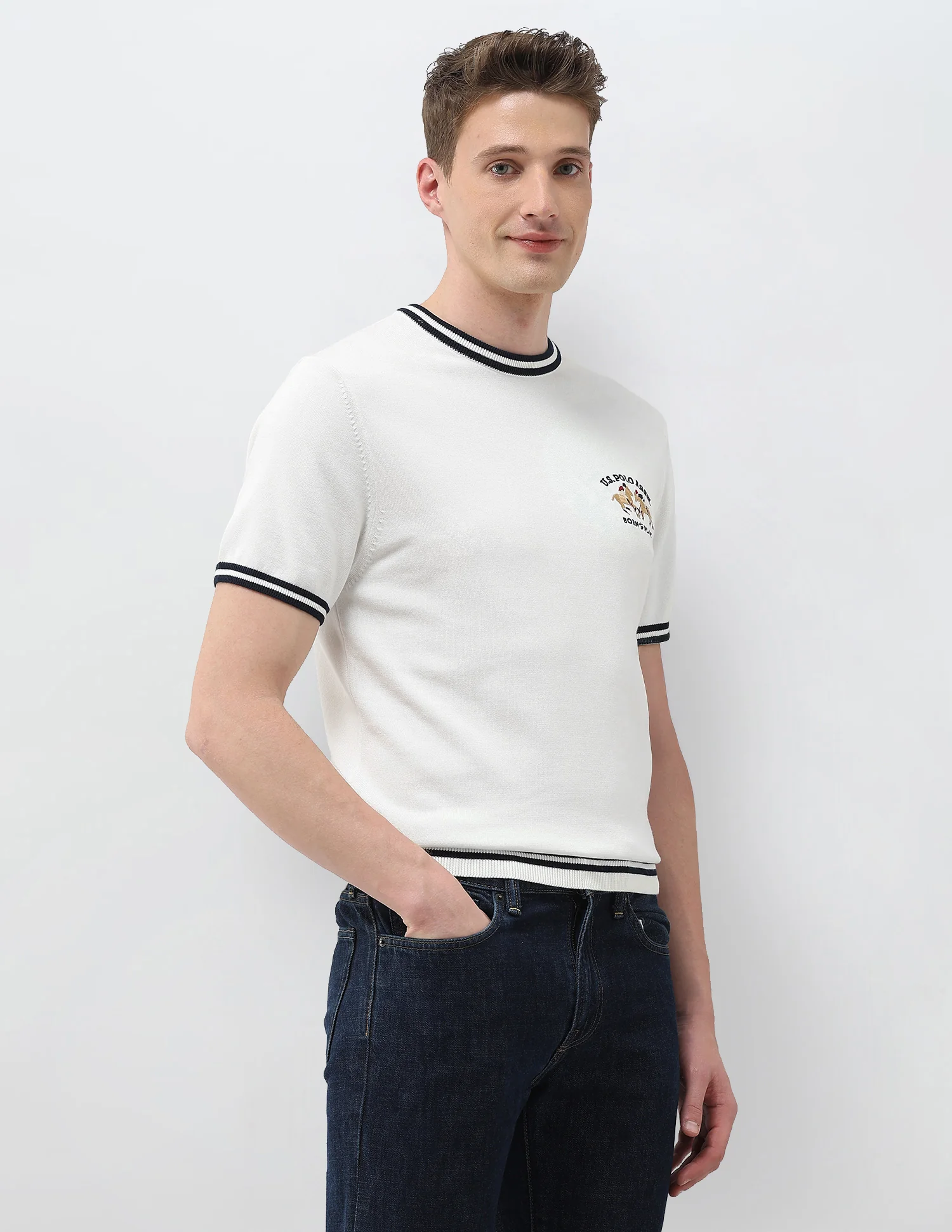 Solid Slim Fit T-Shirt - Image 4