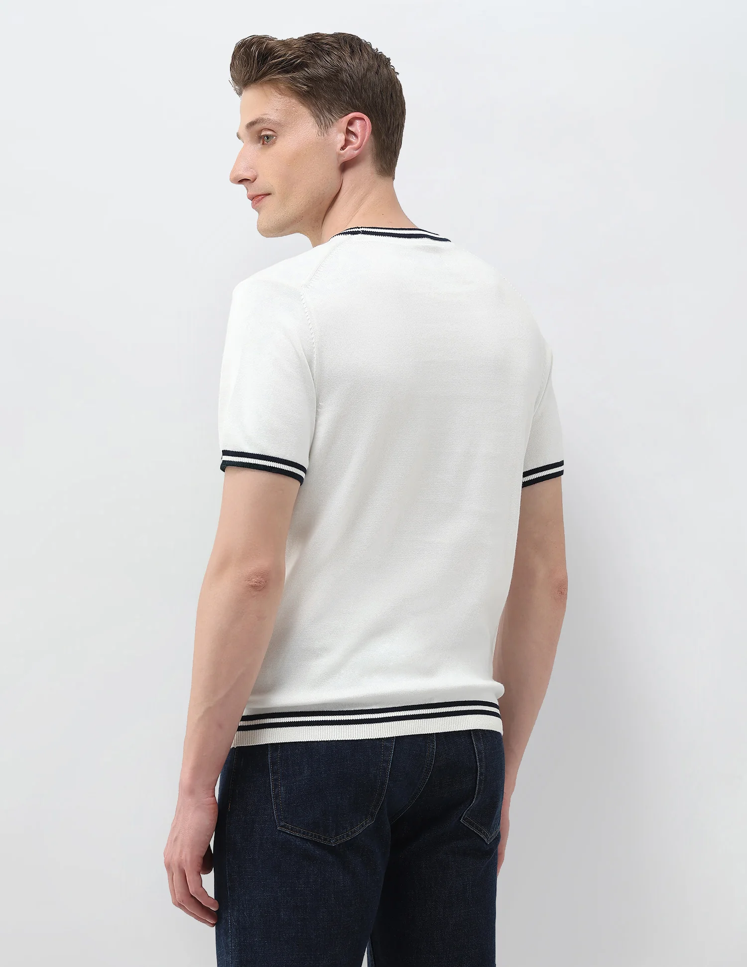 Solid Slim Fit T-Shirt - Image 5