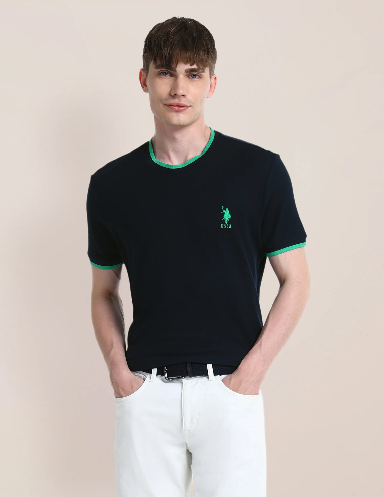 Solid Slim Fit T-Shirt