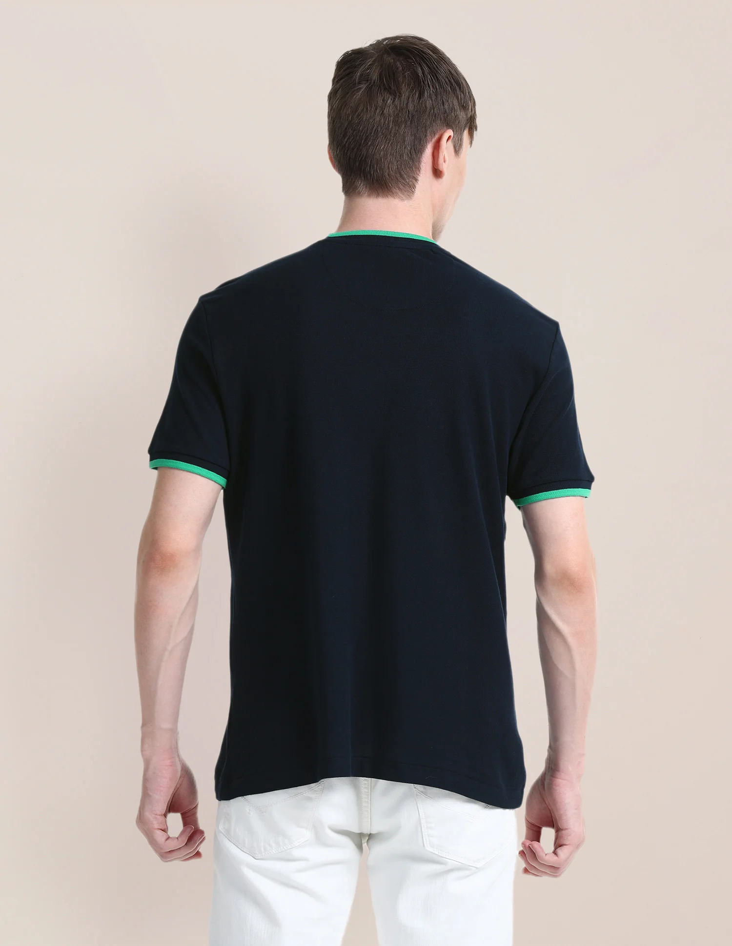 Solid Slim Fit T-Shirt - Image 5