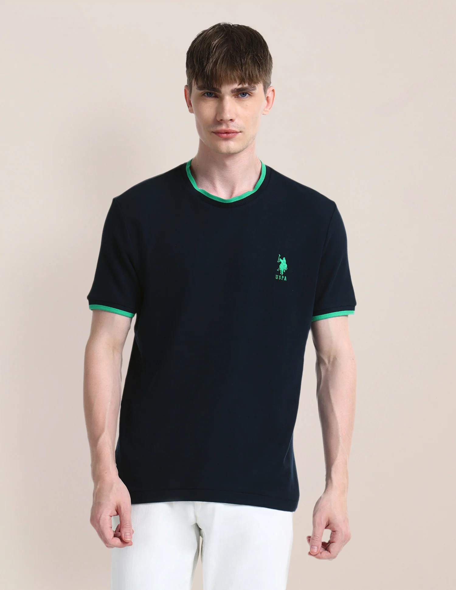 Solid Slim Fit T-Shirt - Image 6