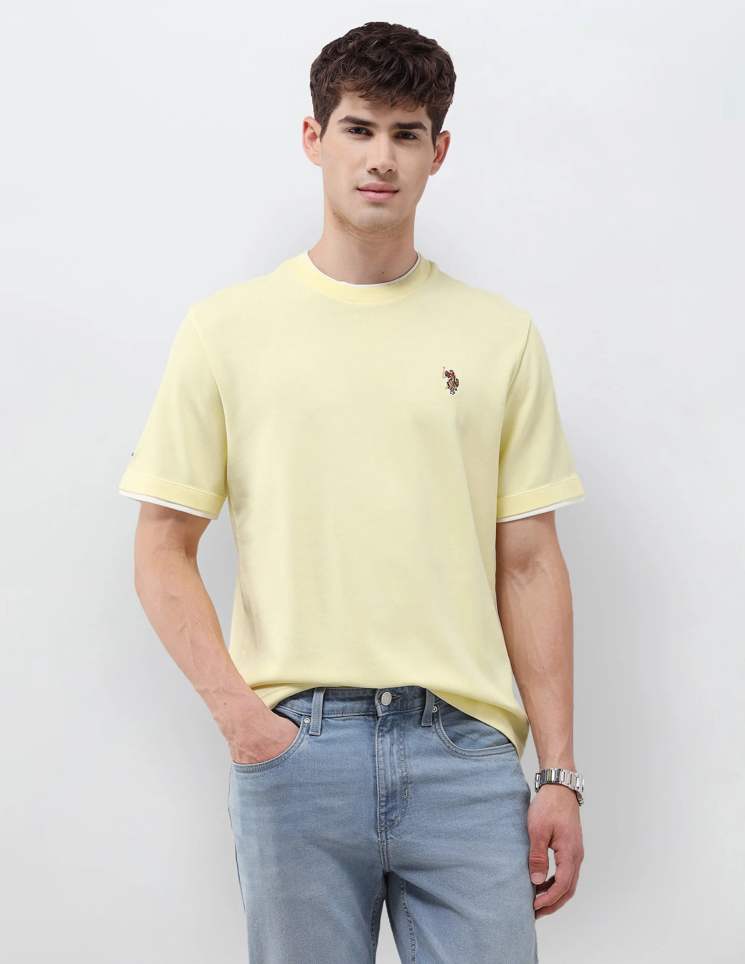 Solid Slim Fit T-Shirt