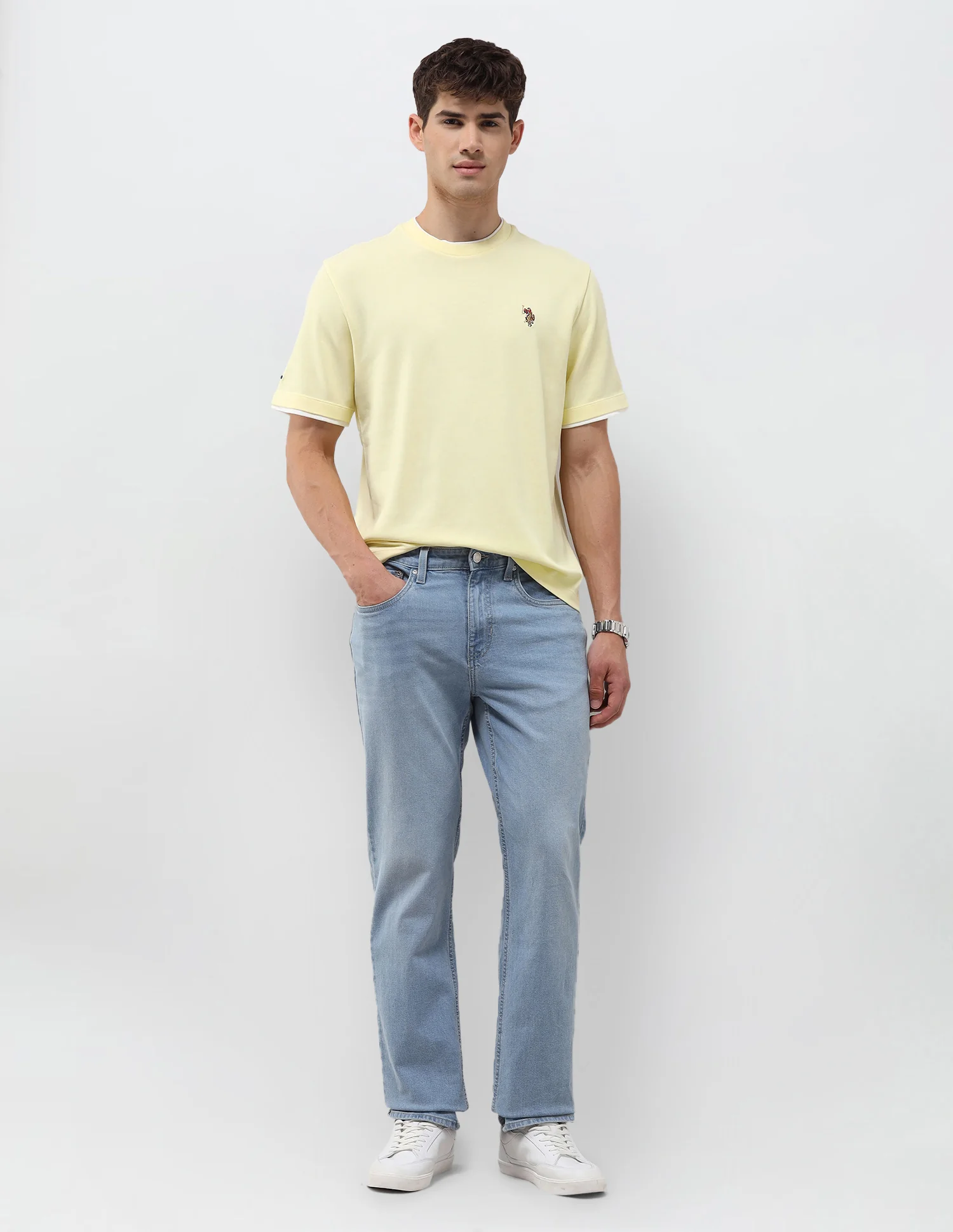 Solid Slim Fit T-Shirt - Image 3