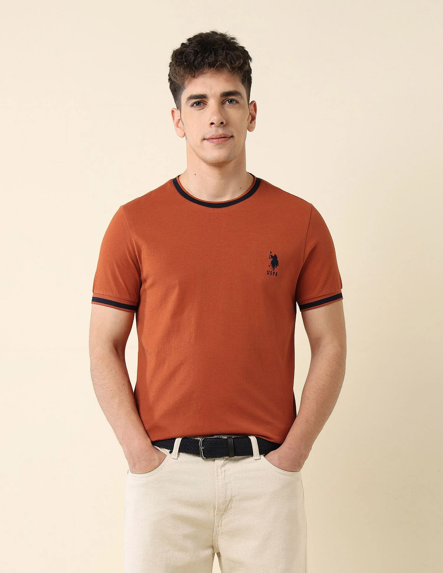 Solid Slim Fit T-Shirt