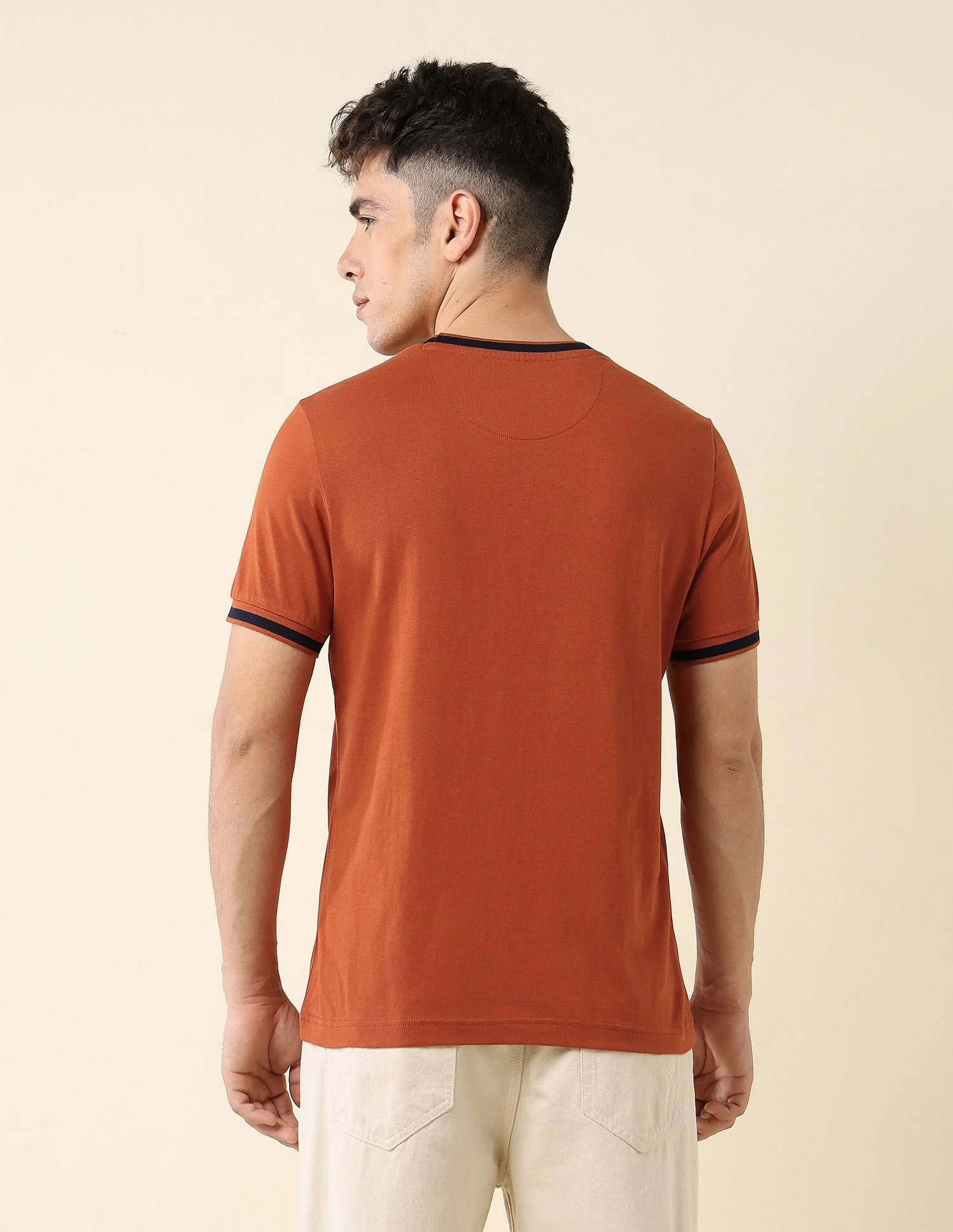 Solid Slim Fit T-Shirt - Image 5