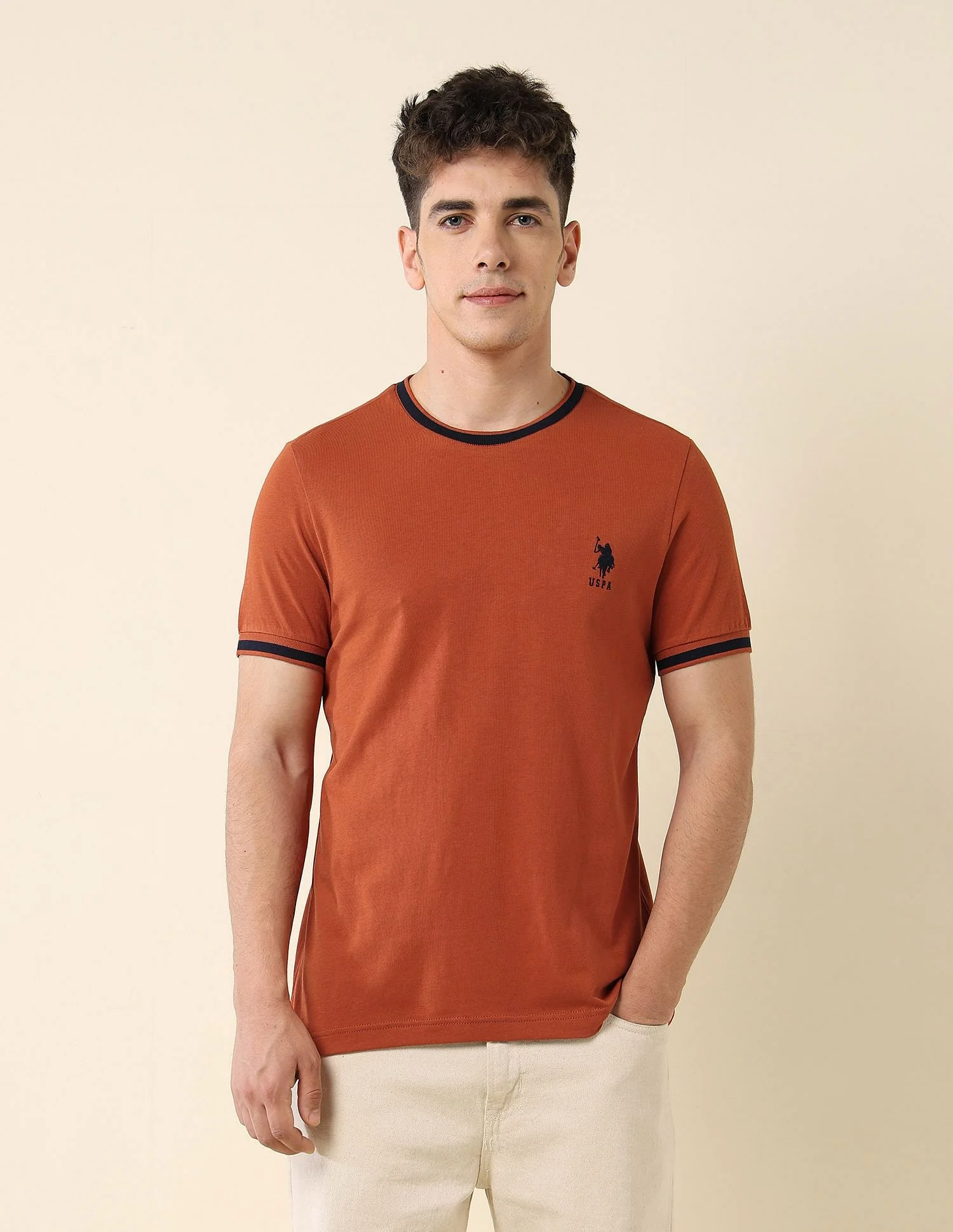 Solid Slim Fit T-Shirt - Image 6