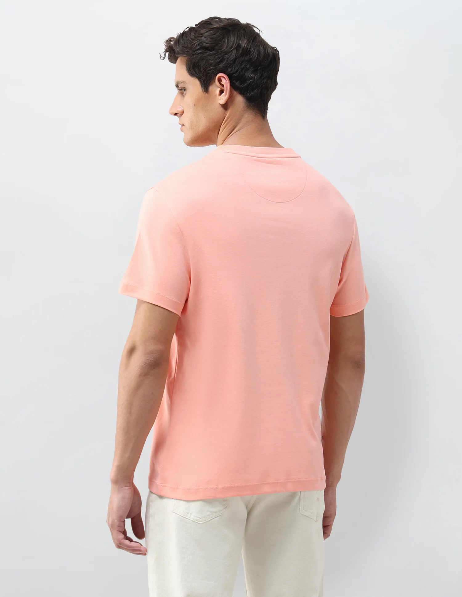 Solid Slim Fit T-Shirt - Image 5
