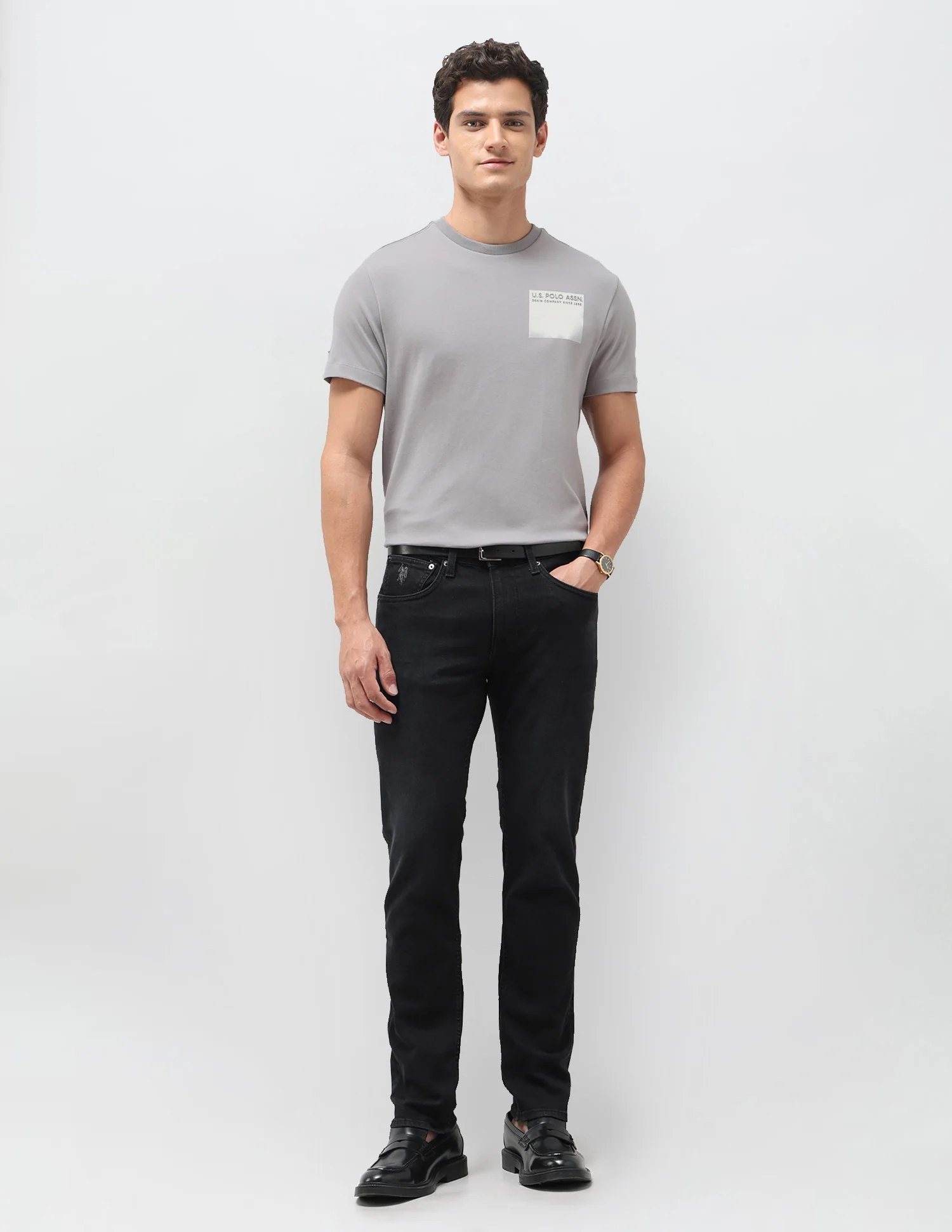 Solid Slim Fit T-Shirt - Image 3