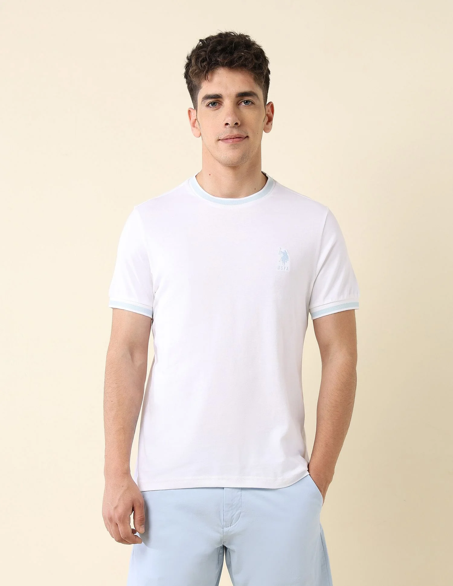 Solid Slim Fit T-Shirt - Image 6