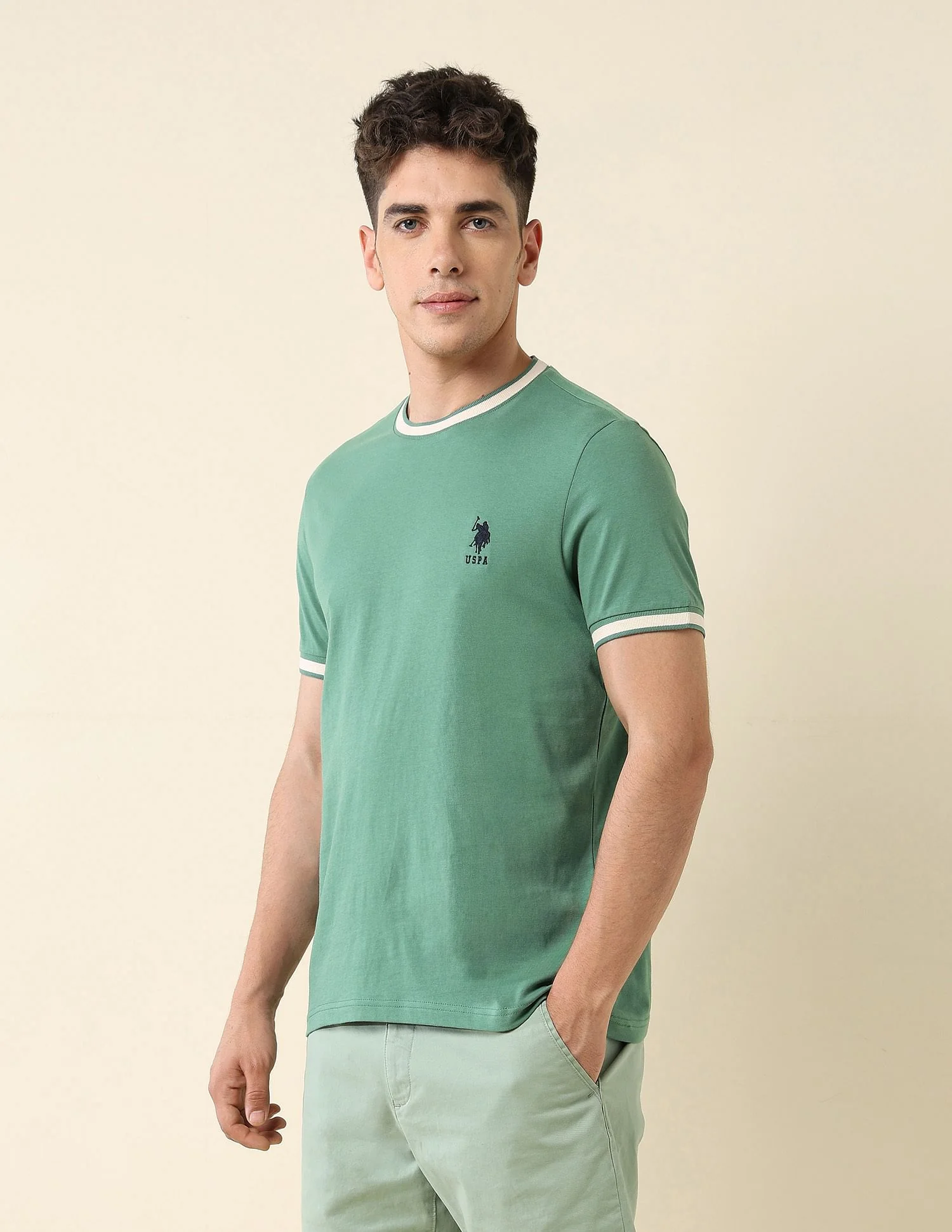 Solid Slim Fit T-Shirt - Image 4