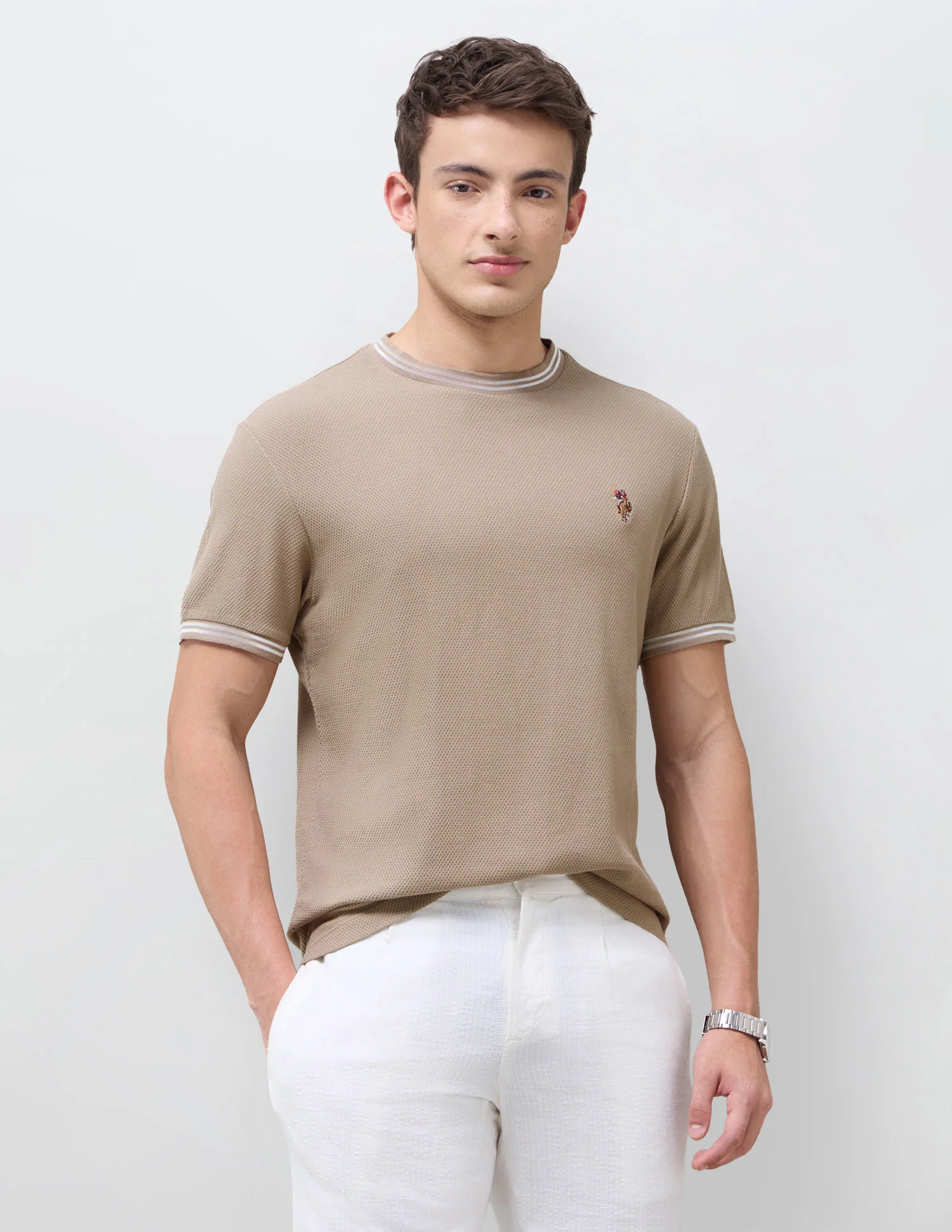 Solid Slim Fit T-Shirt