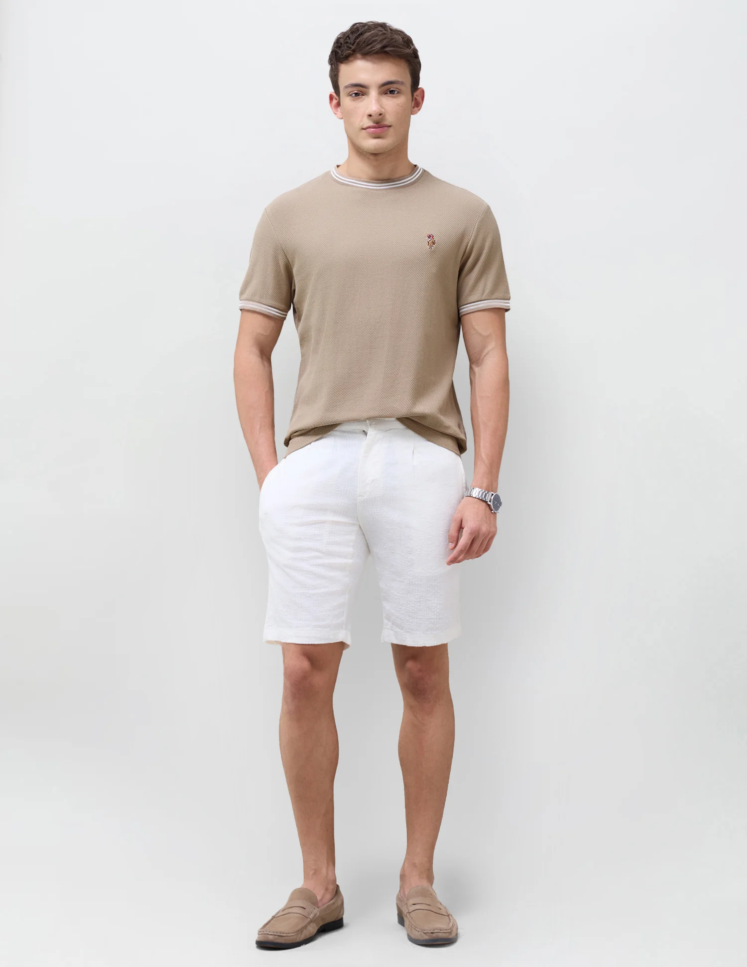 Solid Slim Fit T-Shirt - Image 3