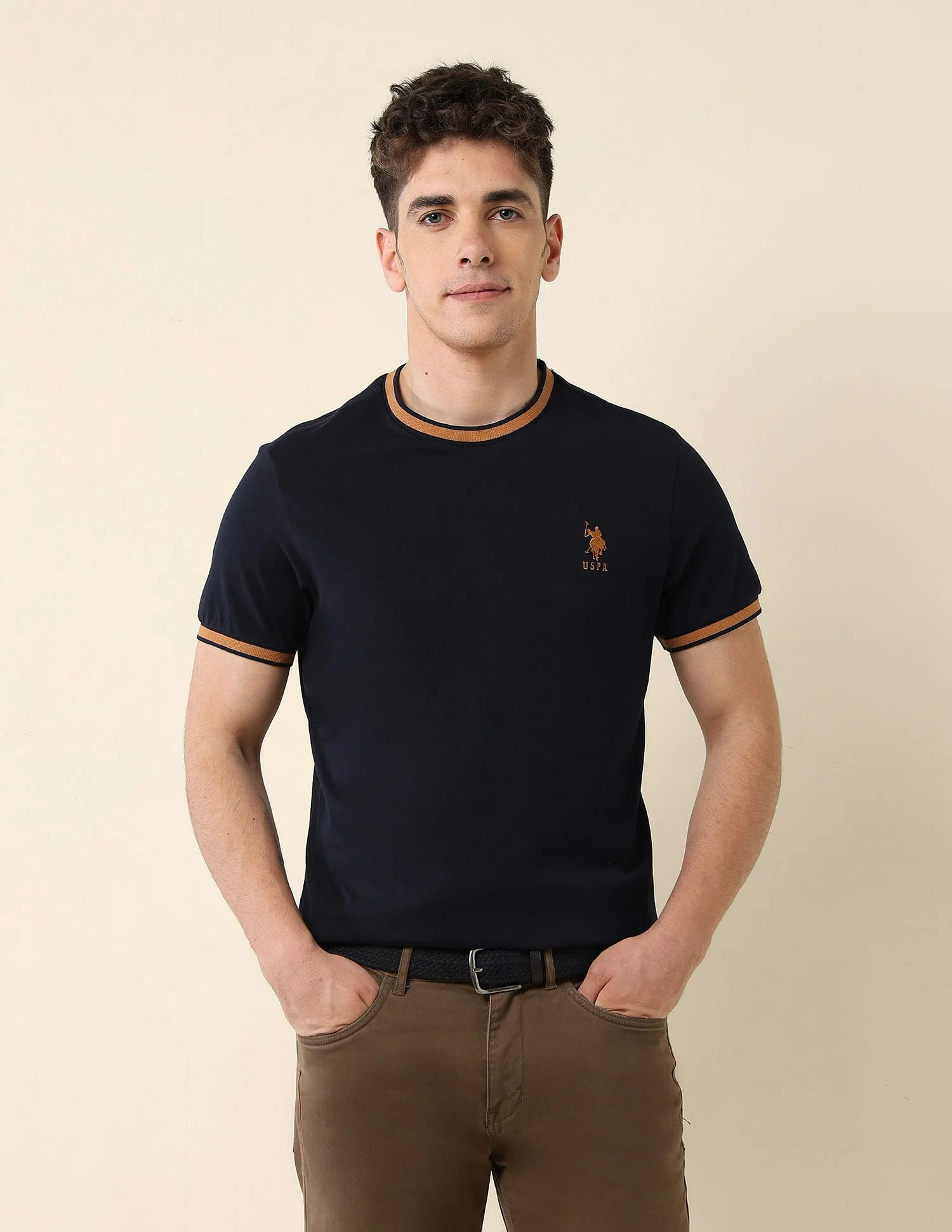 Solid Slim Fit T-Shirt