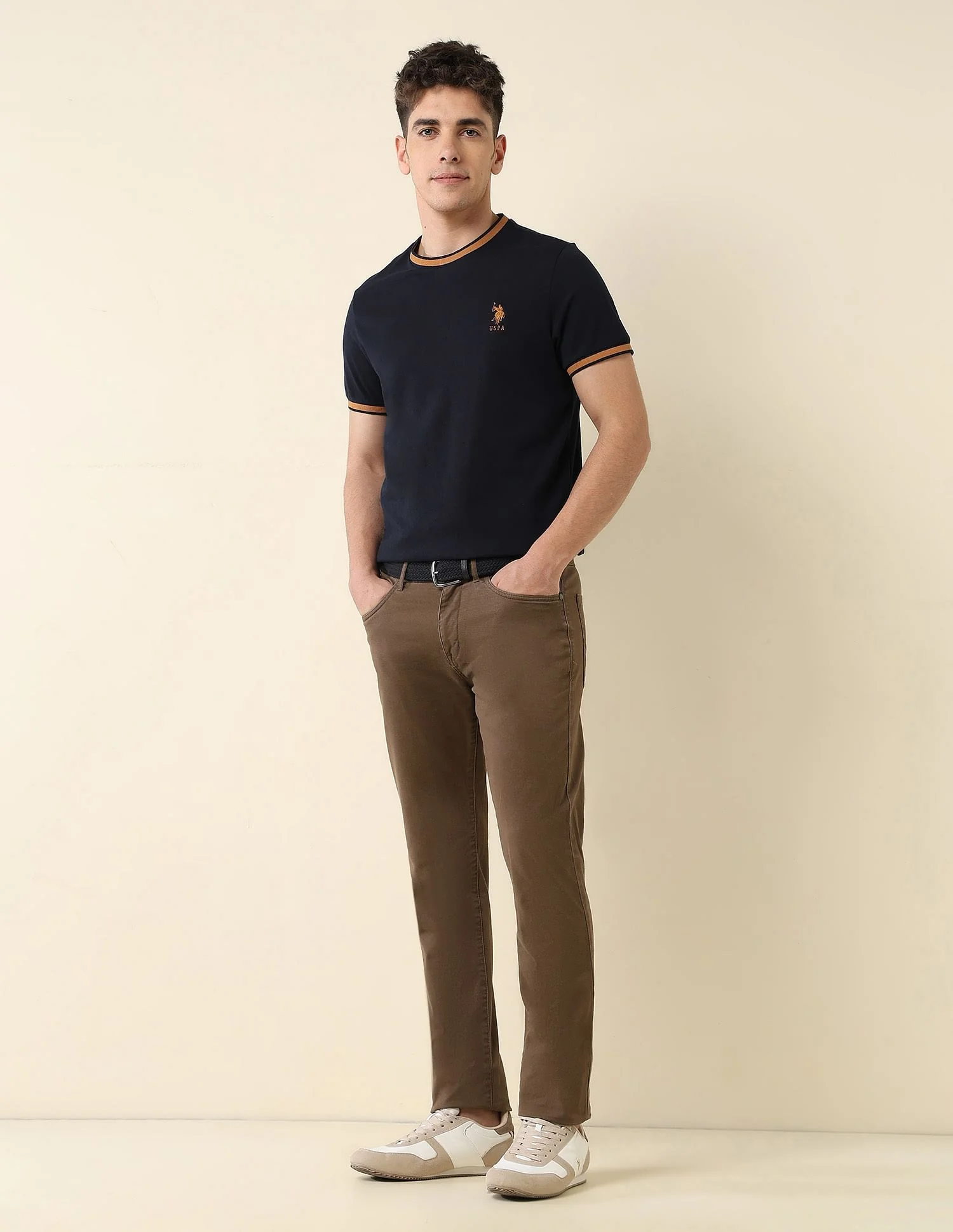 Solid Slim Fit T-Shirt - Image 3