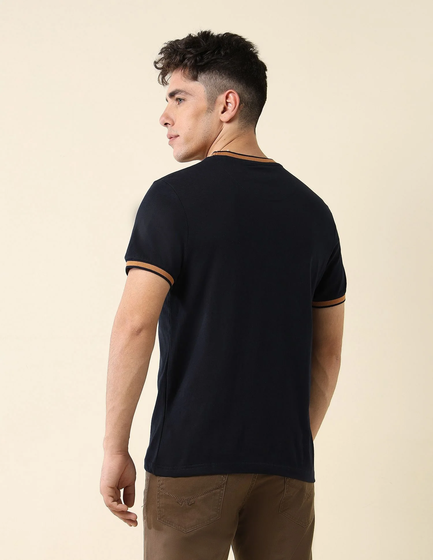 Solid Slim Fit T-Shirt - Image 5