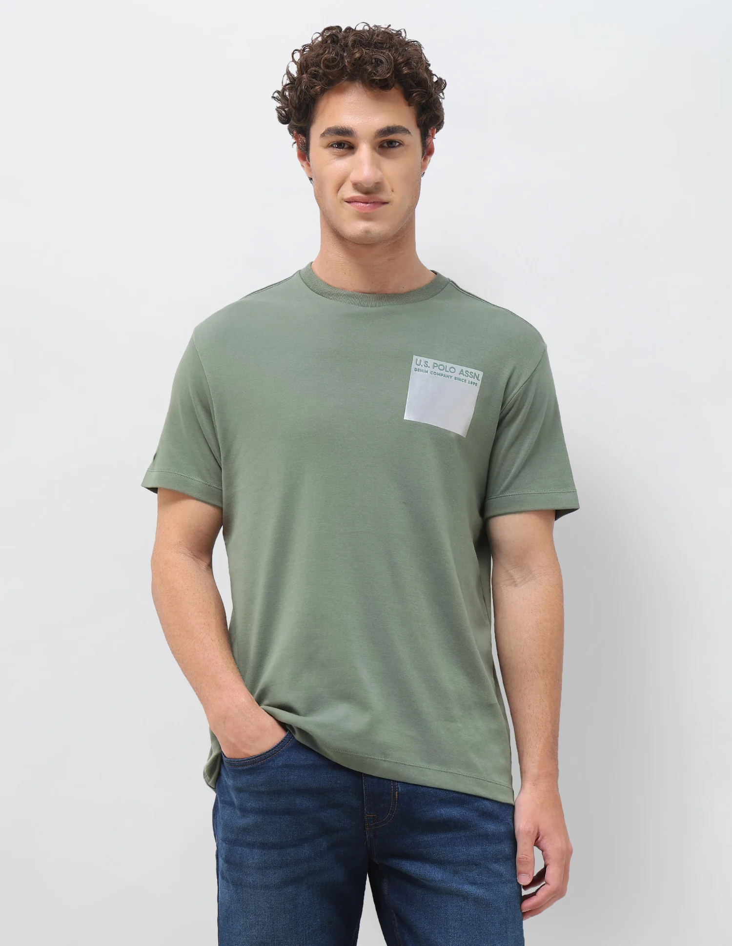 Solid Slim Fit T-Shirt - Image 6