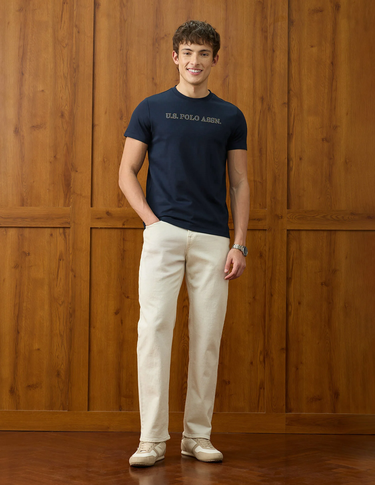 Solid Slim Fit T-Shirt - Image 3