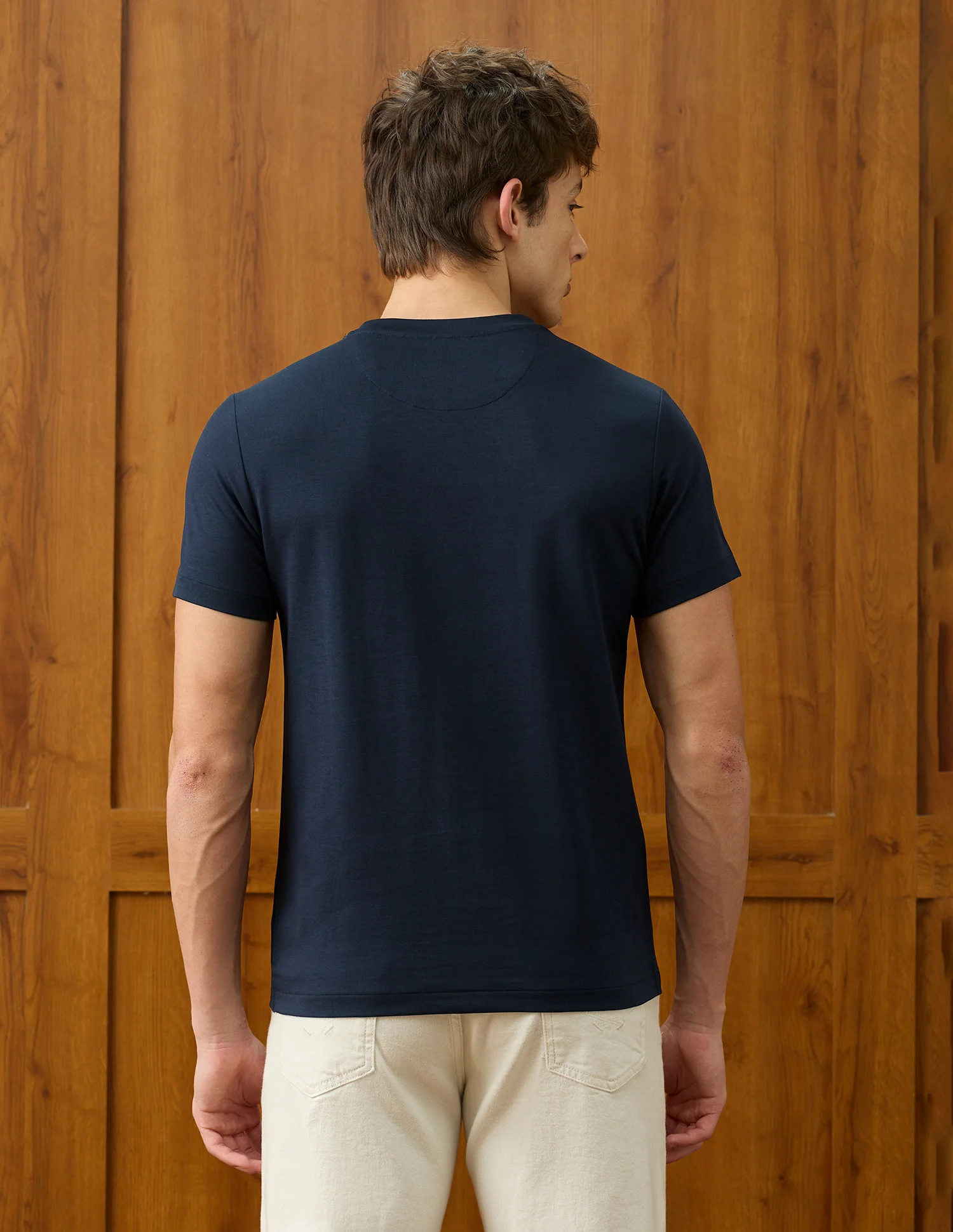 Solid Slim Fit T-Shirt - Image 5