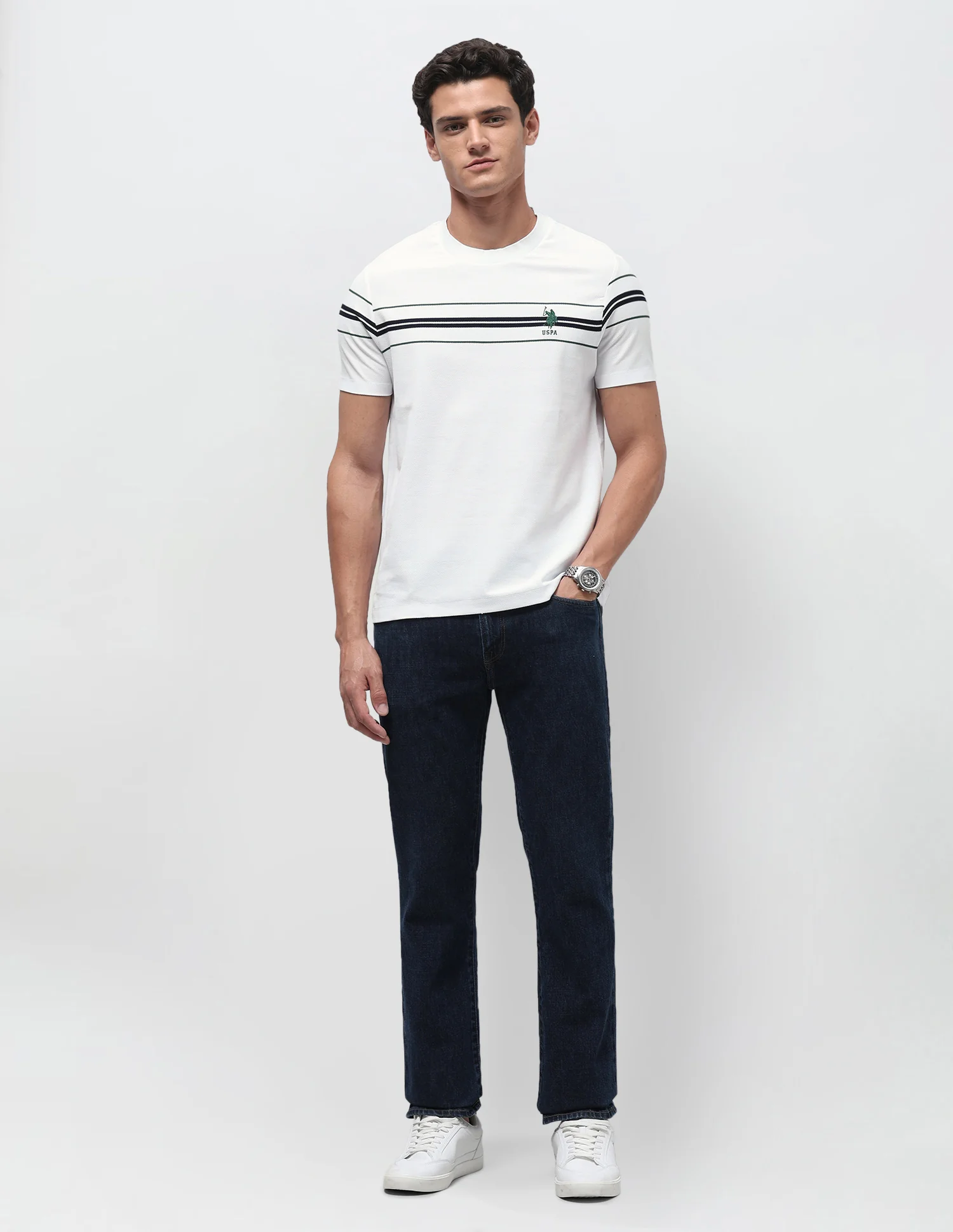 Solid Slim Fit T-Shirt - Image 3