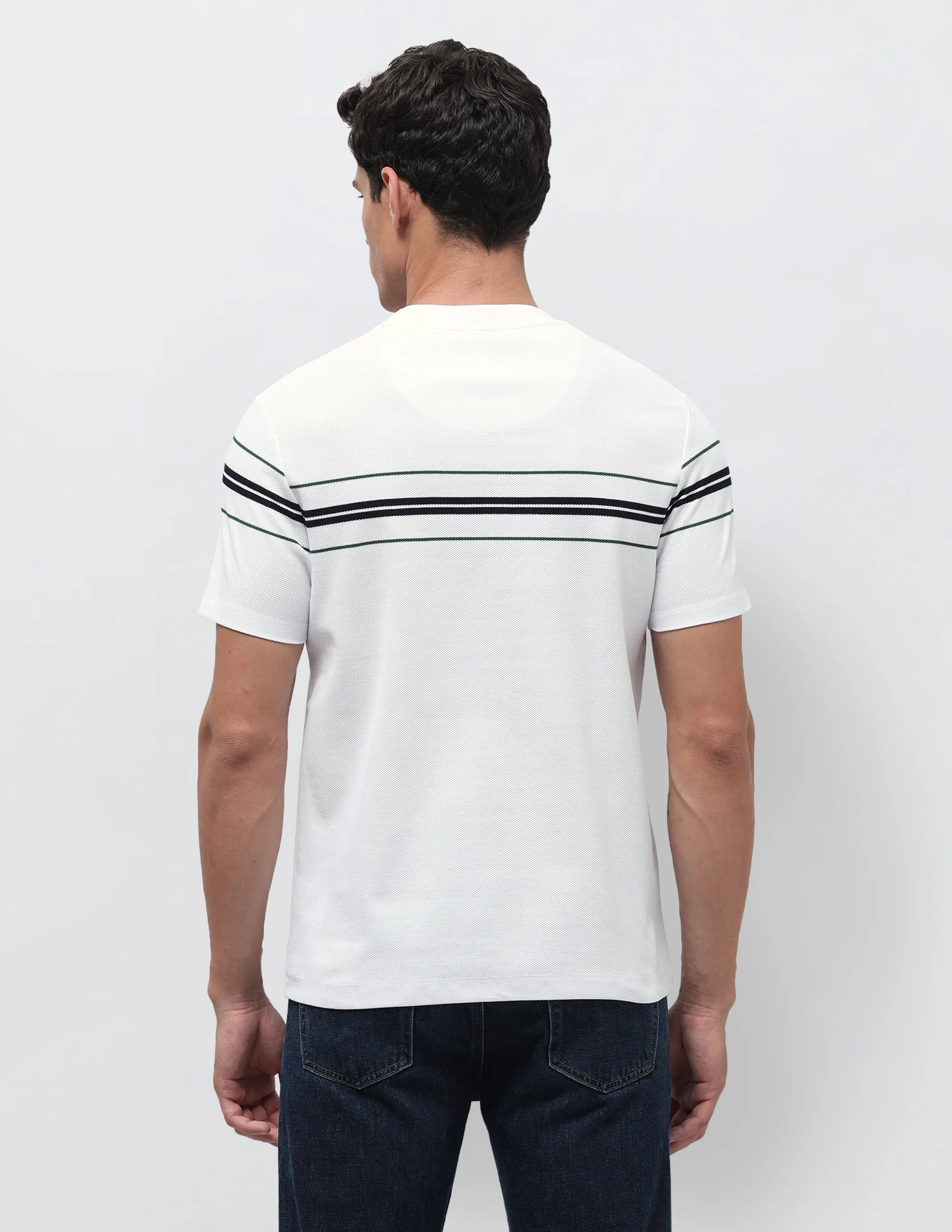 Solid Slim Fit T-Shirt - Image 5