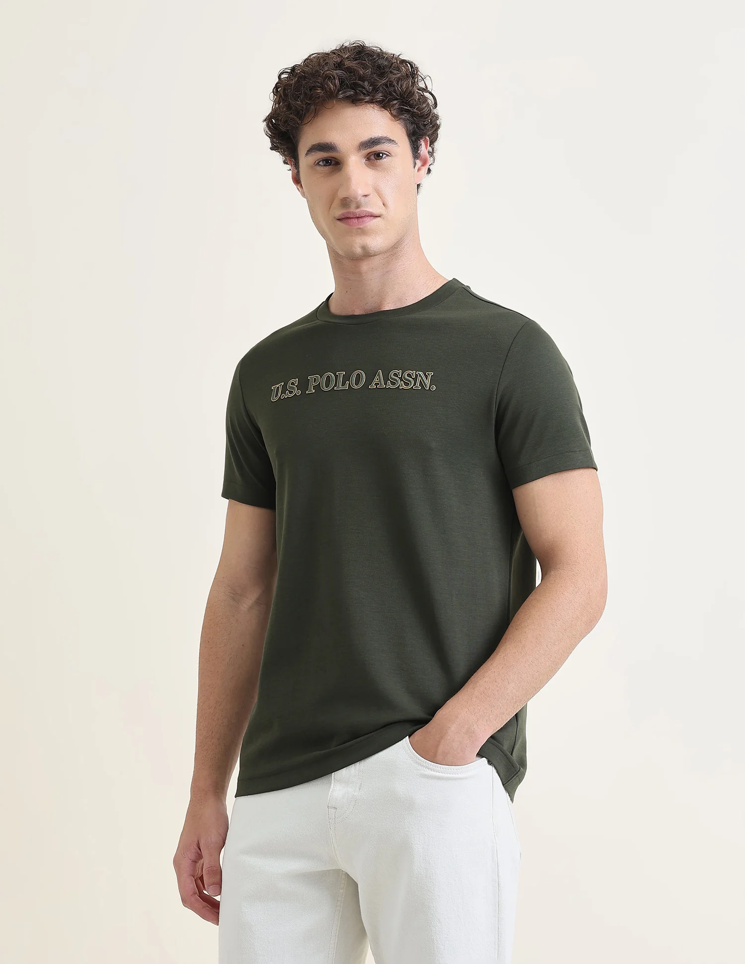 Solid Slim Fit T-Shirt - Image 4