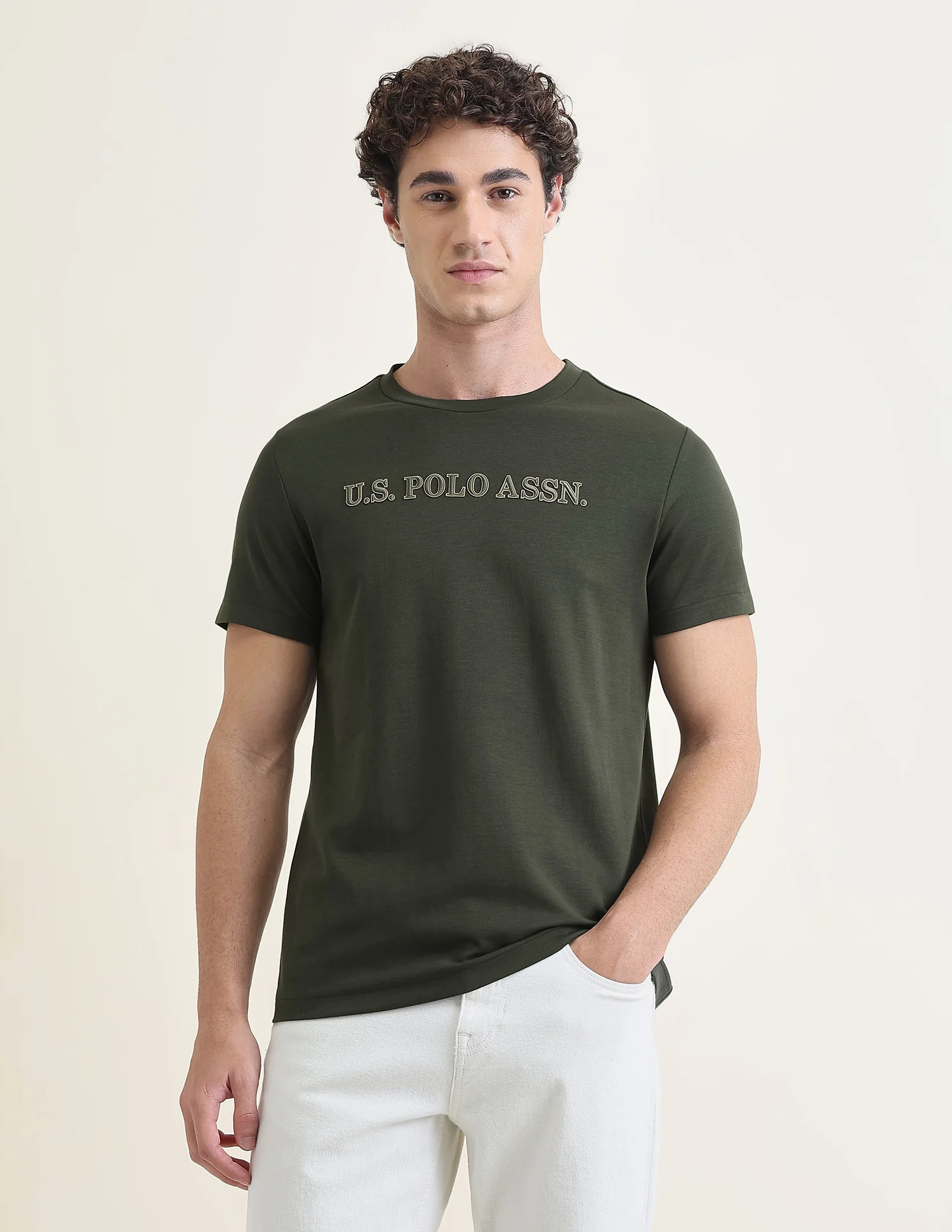 Solid Slim Fit T-Shirt - Image 6