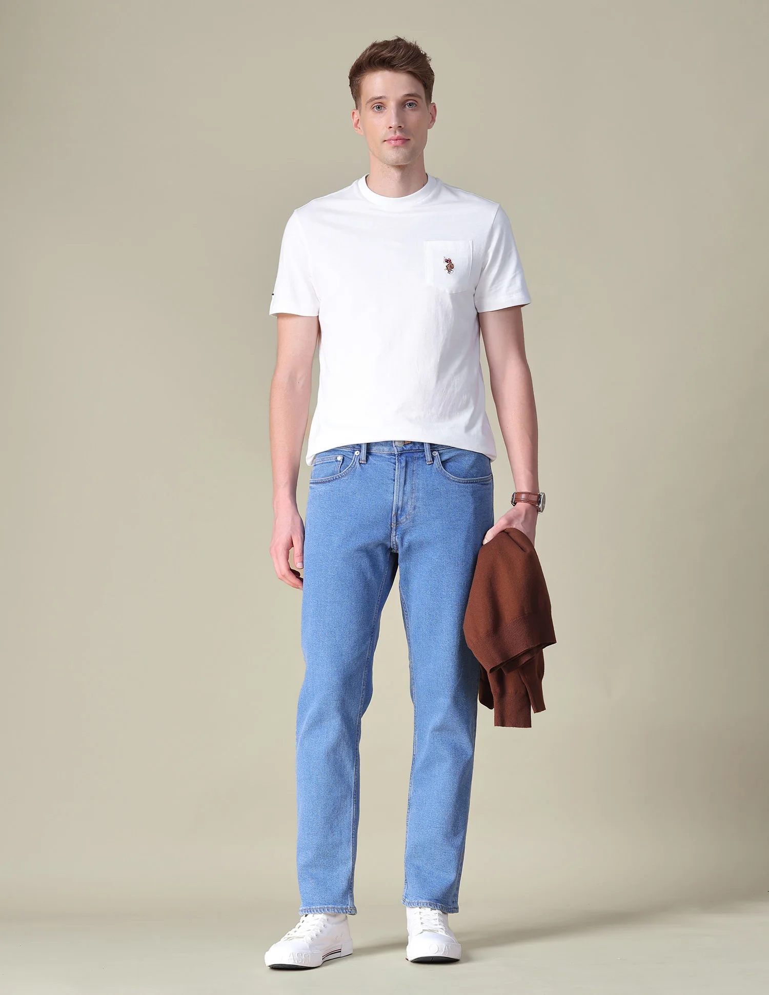 Solid Slim Fit T-Shirt - Image 3