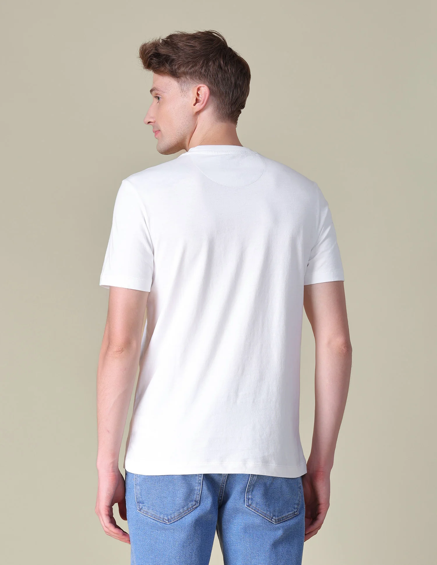 Solid Slim Fit T-Shirt - Image 5